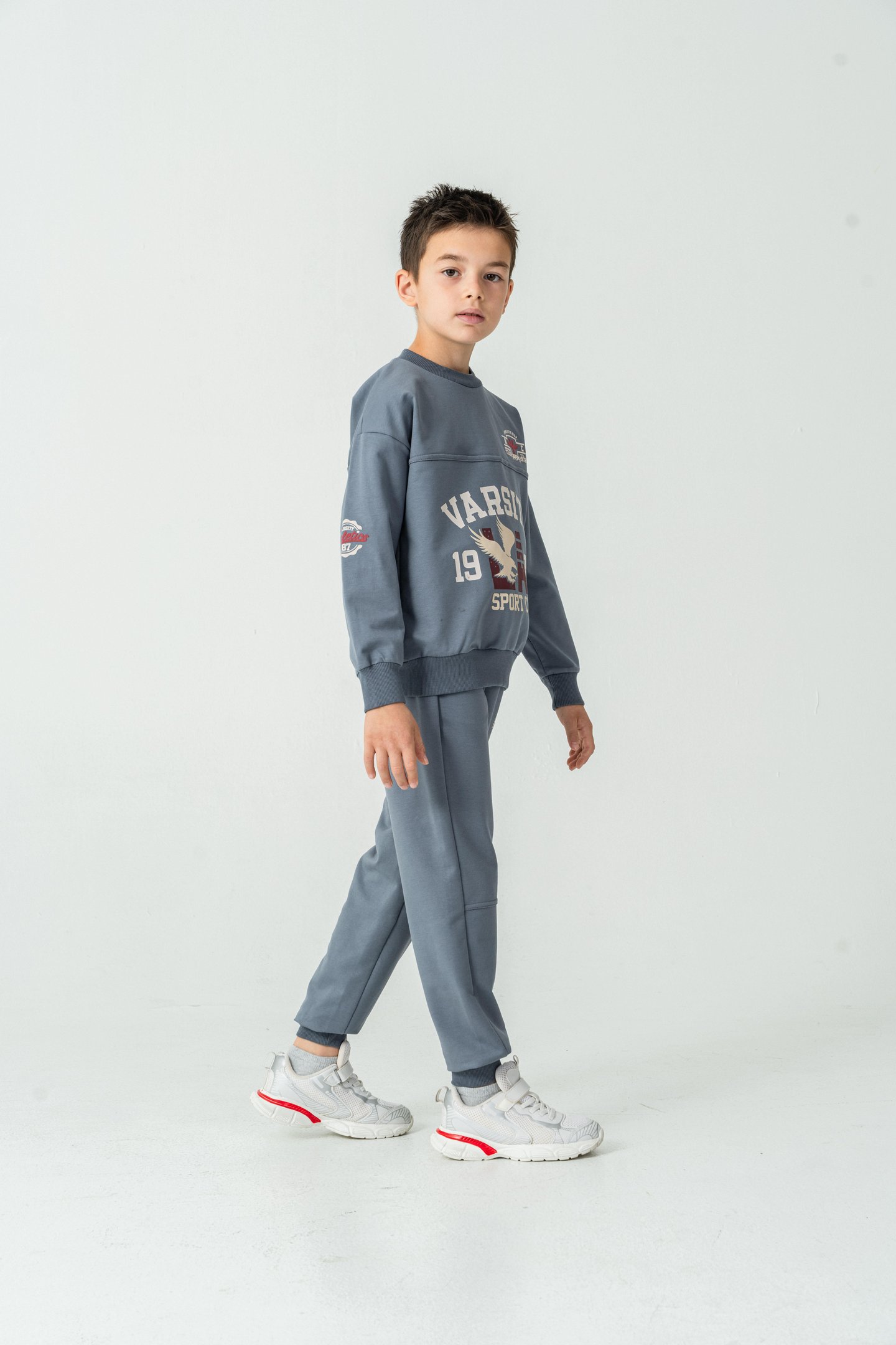 Varsity 1984 Sport Co. Baskılı Erkek Çocuk Alt Üst Eşofman Takımı