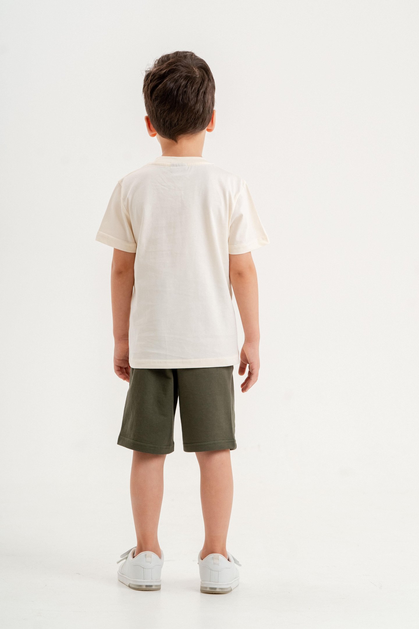 Wild Friend Baskılı Erkek Çocuk Şort Tişört Takımı