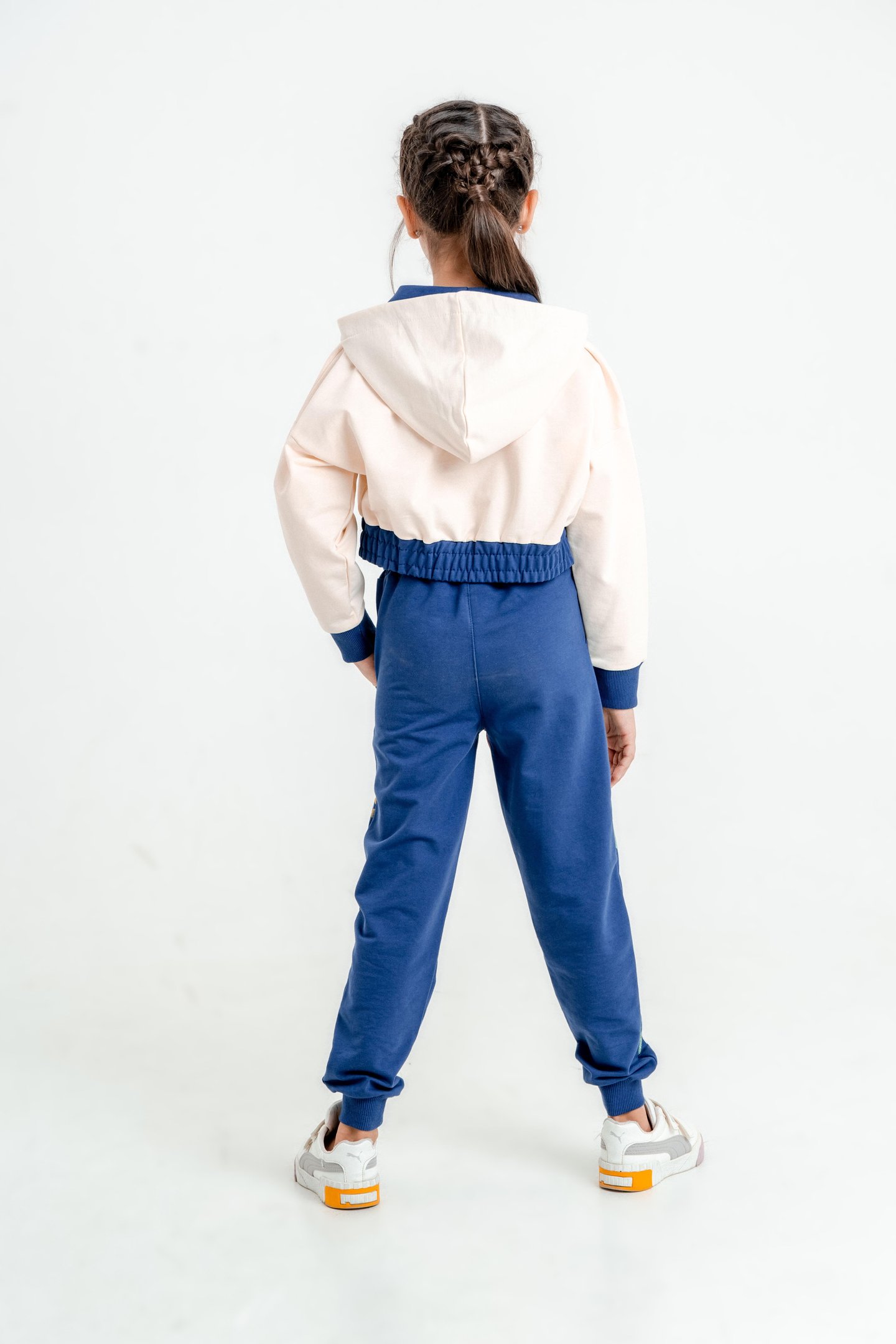 You're So Perfect Baskılı Kapüşonlu Alt Üst Kız Çocuk Eşofman Takımı