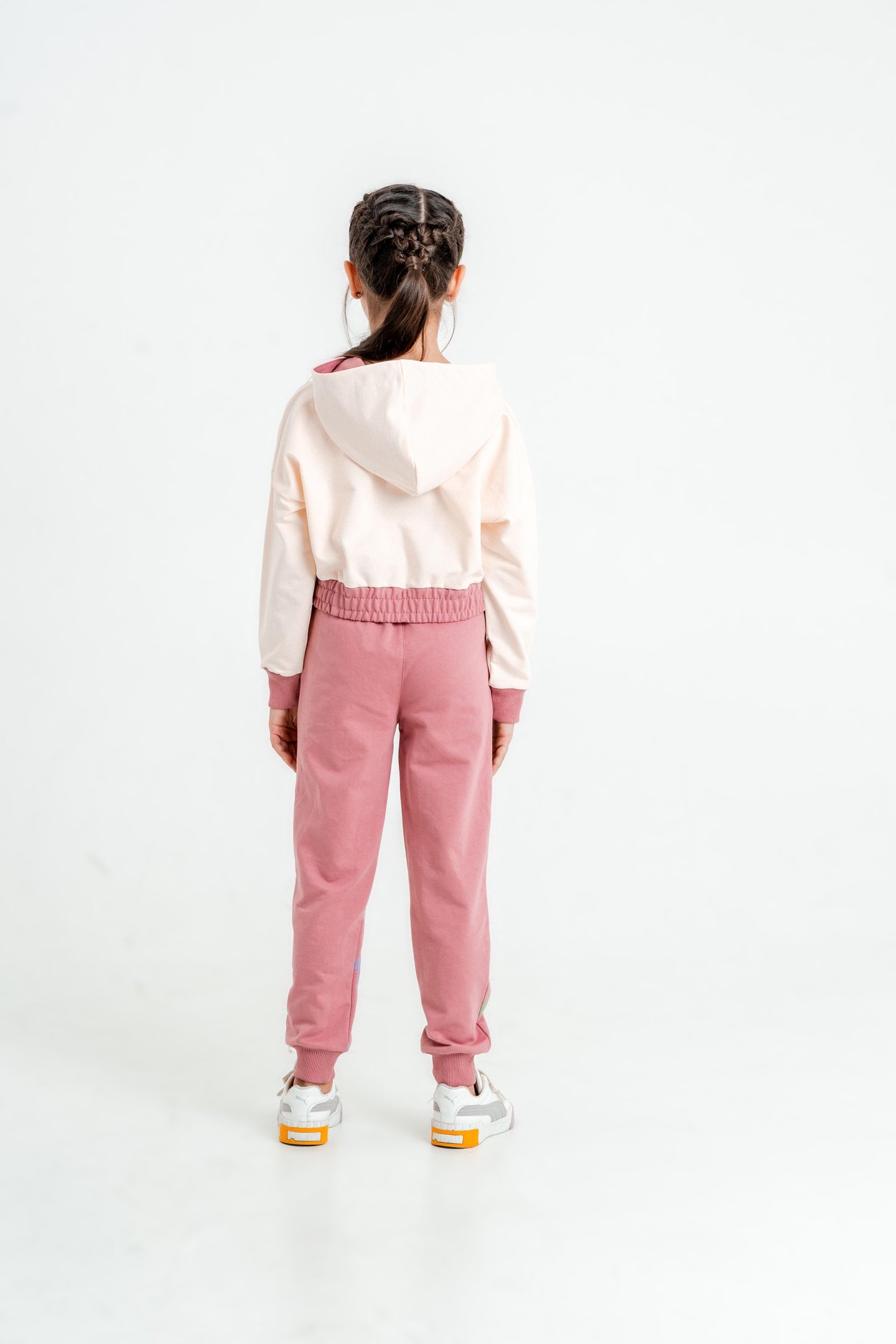 You're So Perfect Baskılı Kapüşonlu Alt Üst Kız Çocuk Eşofman Takımı