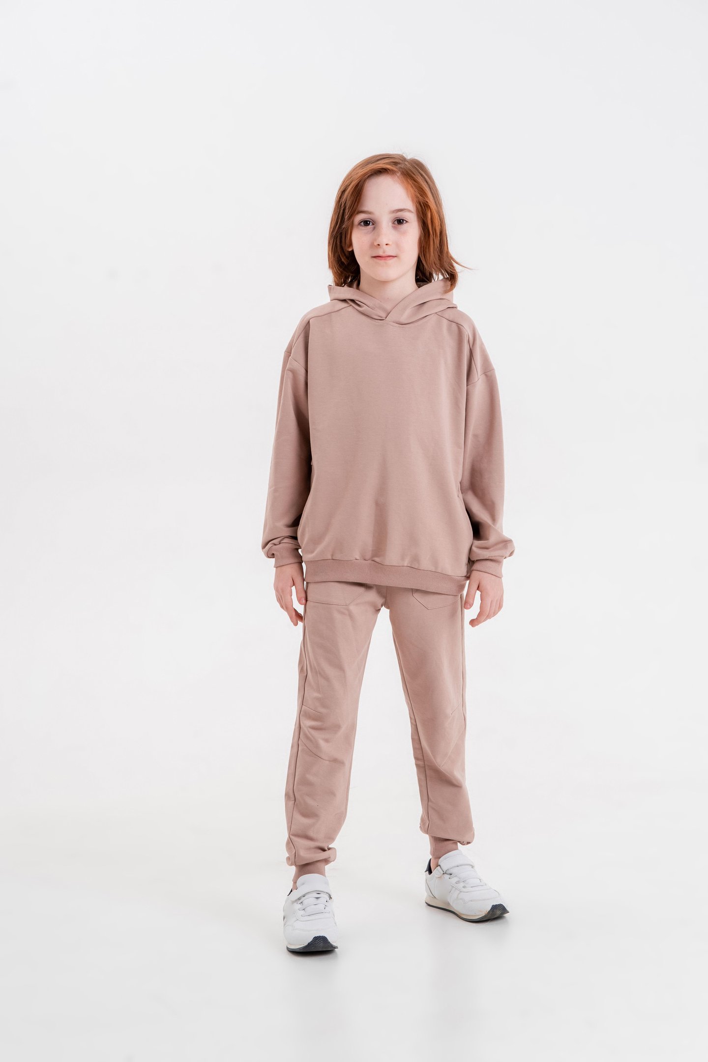 Basic Kapüşonlu Sweatshirt Eşofman Takımı