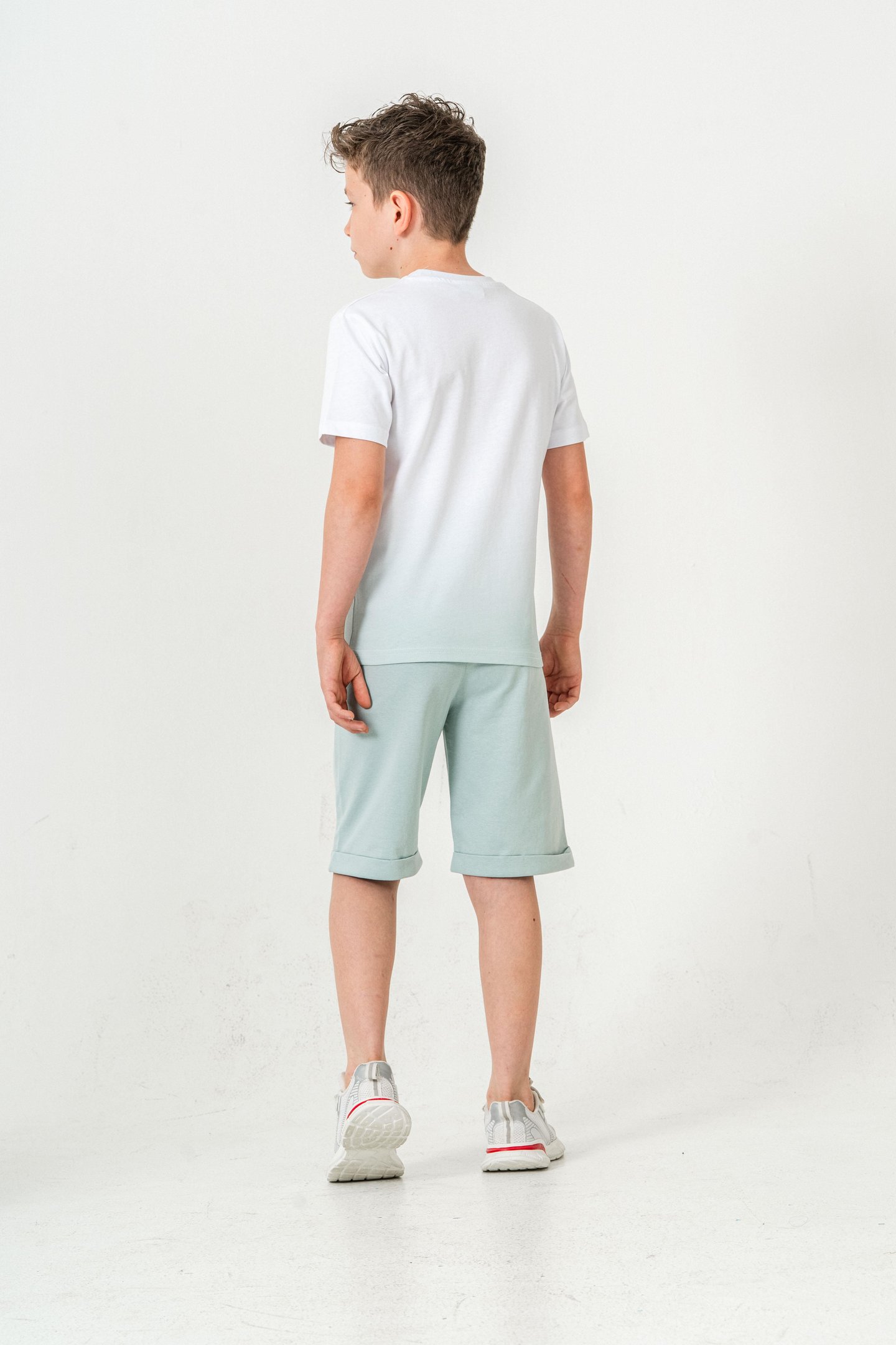 Born The Skate Baskılı  Erkek Çocuk Şort - Tişört Takımı