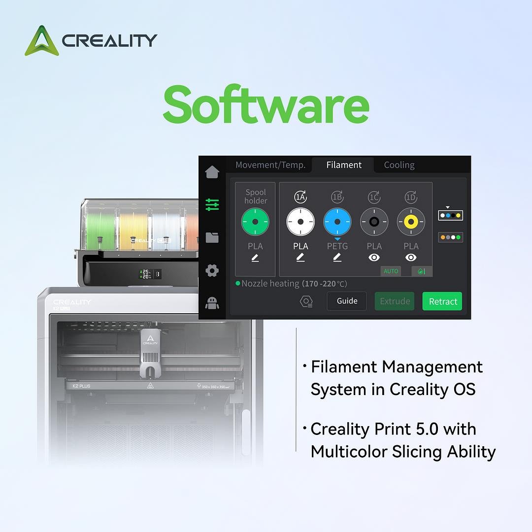Creality K2 Plus Combo 3D Yazıcı - Stoktan Teslim