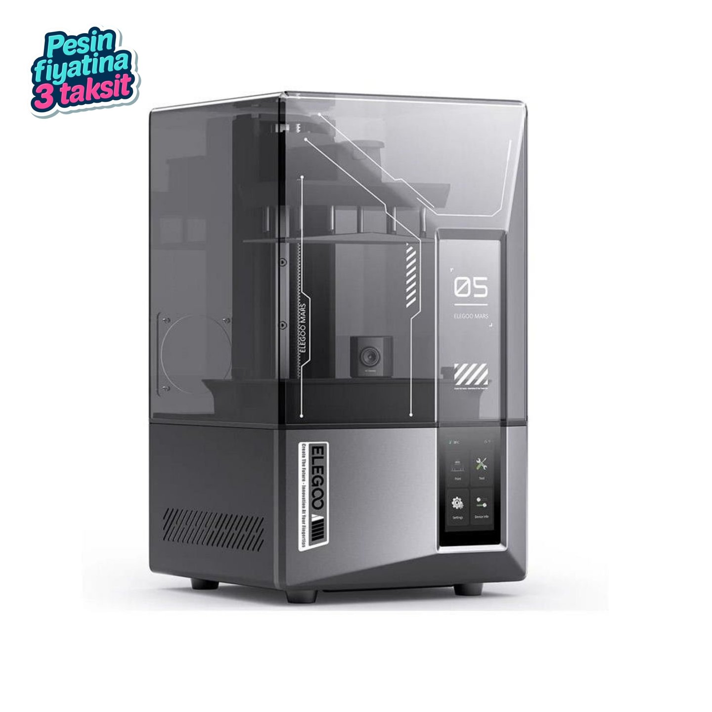 Elegoo Mars 5 Ultra 9K 3D Yazıcı - Stoktan Teslim