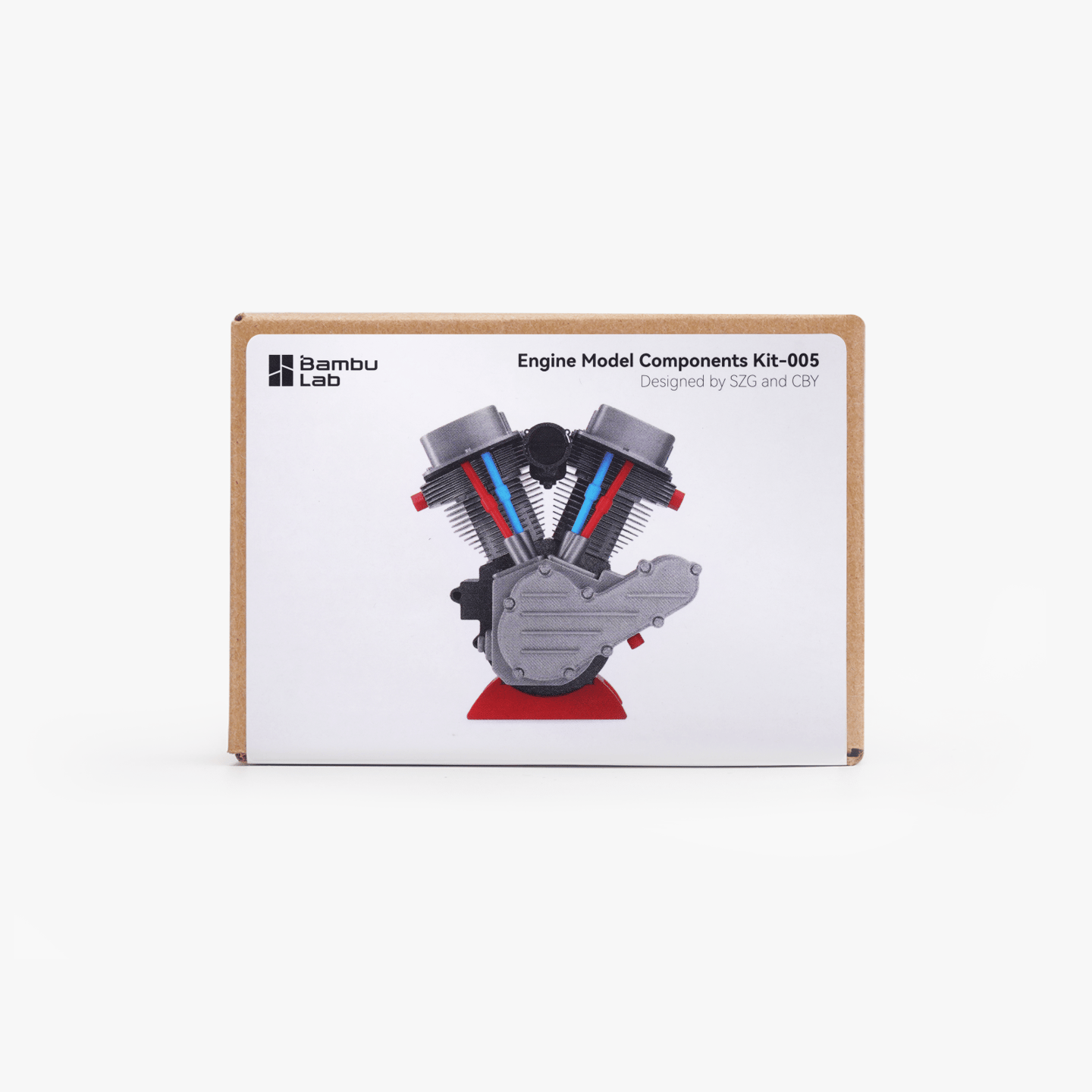 Engine Model Components Kit-005 | Mekanik Motor Model Parça Seti | Eğitim ve Hobi İçin