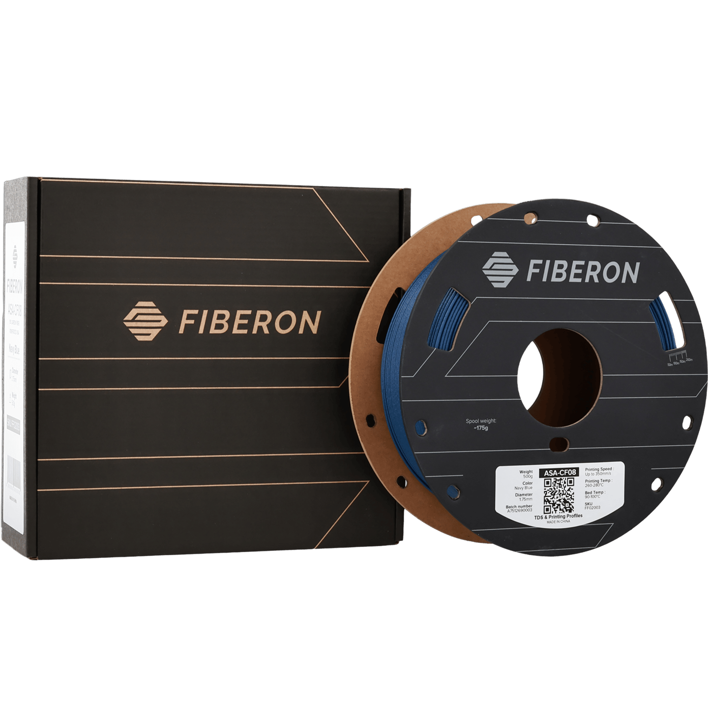 Fiberon ASA-CF08 Lacivert Filament | UV Dayanımlı Karbon Fiber