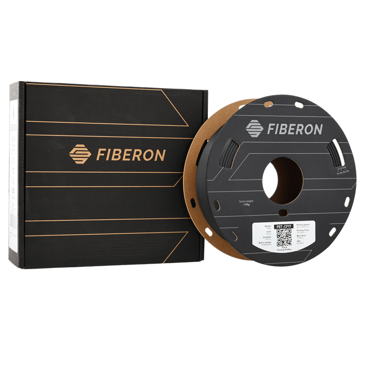 Fiberon PET-CF17 Siyah Filament
