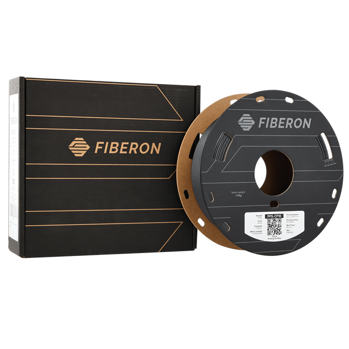 Fiberon PPS-CF10 Siyah Filament