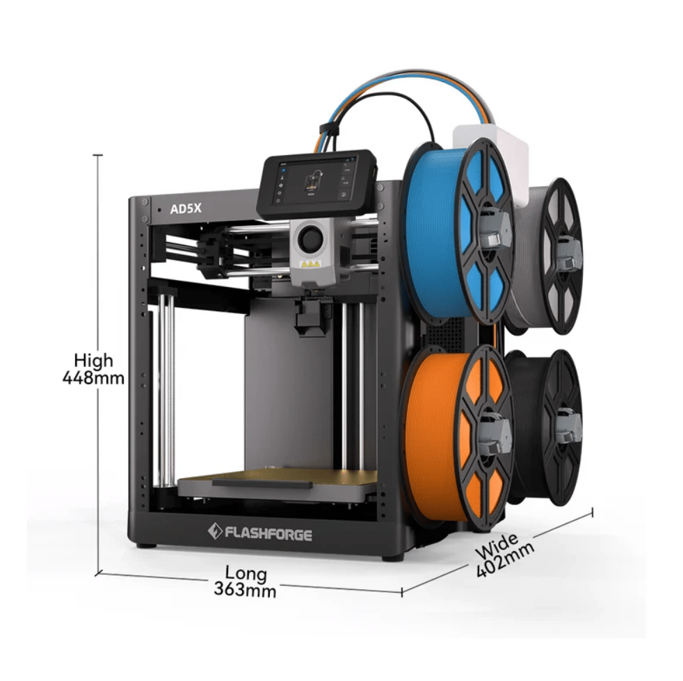 Flashforge Adventurer 5X 3D Yazıcı | Kamera Kiti ve 3 Adet Filament Hediye