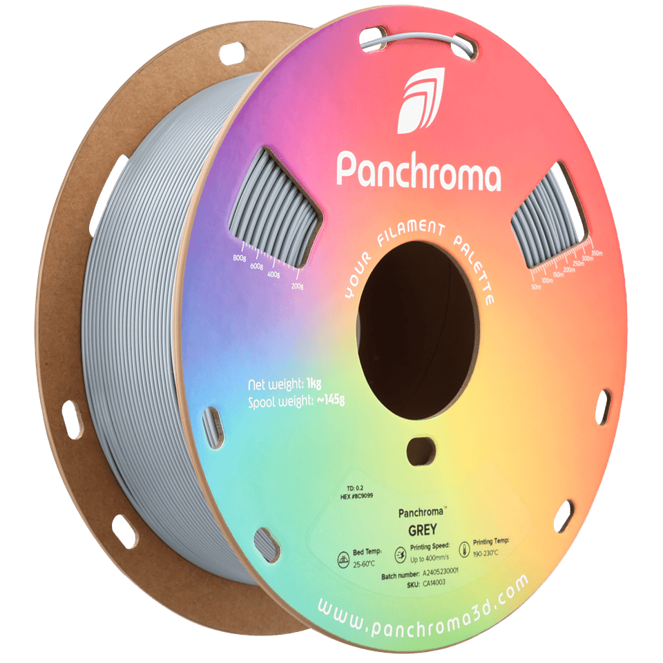 Panchroma CoPE Filament Gri – Hızlı 3D Baskı