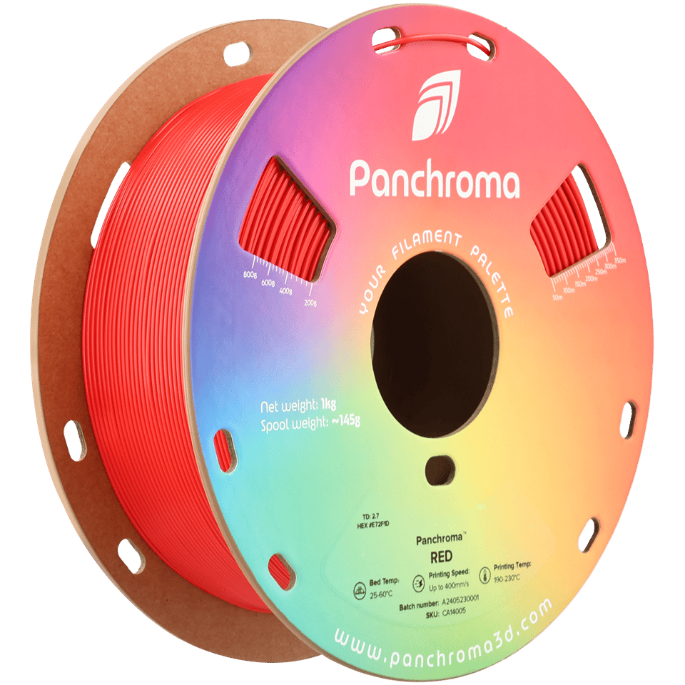 Panchroma CoPE Filament Kırmızı – Hızlı 3D Baskı