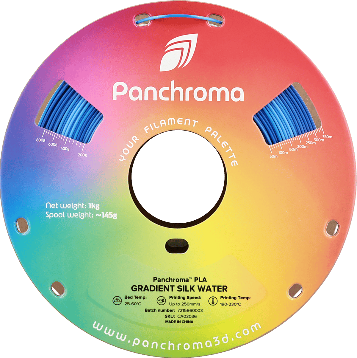 Panchroma Gradient Silk Su PLA Filament