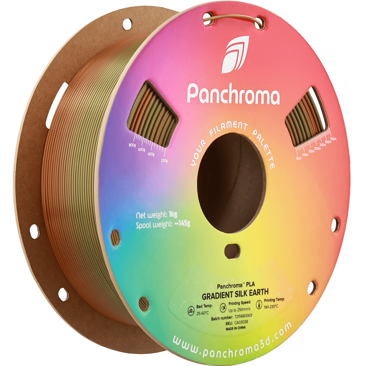 Panchroma Gradient Silk Toprak PLA Filament
