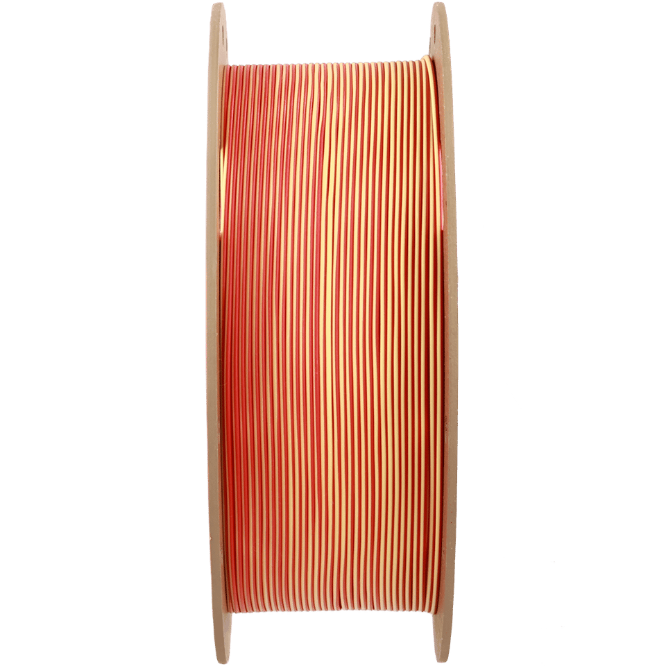 Panchroma PLA Dual Filament Mat Gündoğumu (Kırmızı - Sarı) - 1 kg 1.75mm