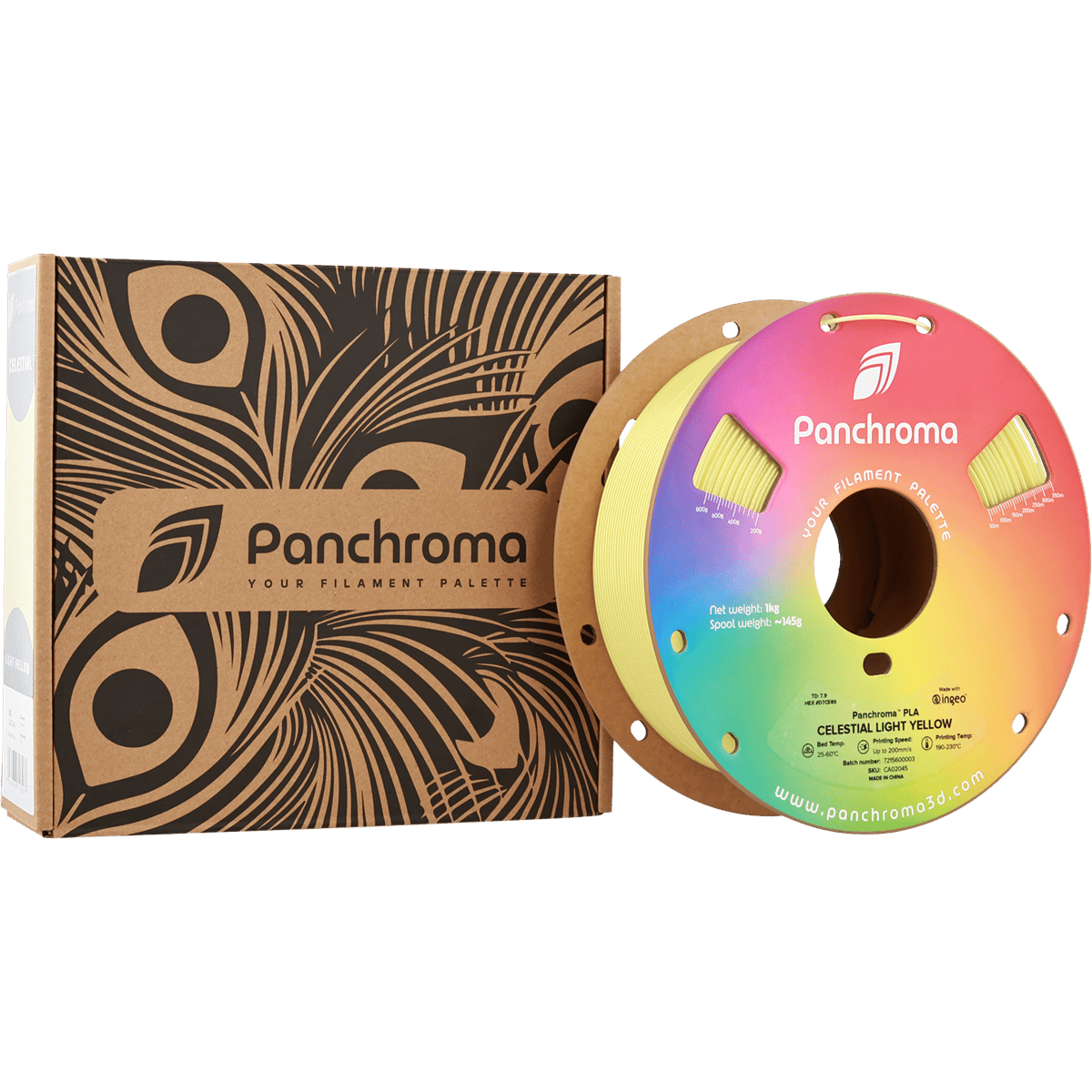 Panchroma PLA Filament Celestial Açık Sarı