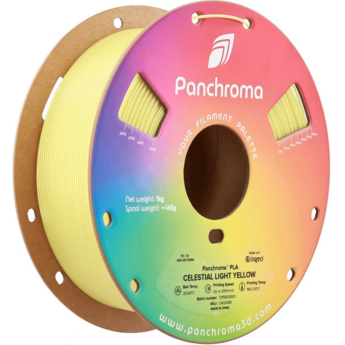 Panchroma PLA Filament Celestial Açık Sarı
