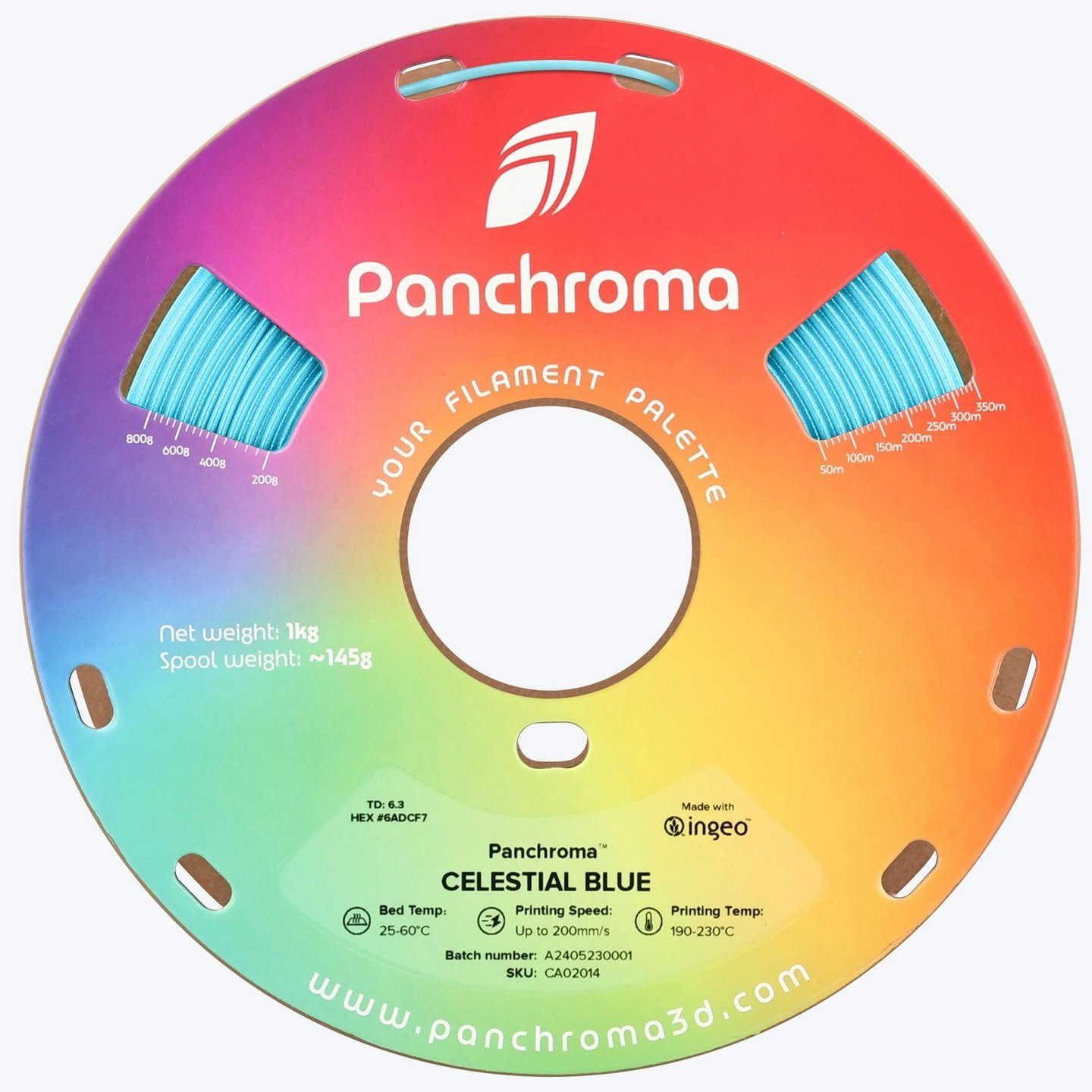 Panchroma PLA Filament Celestial Mavi