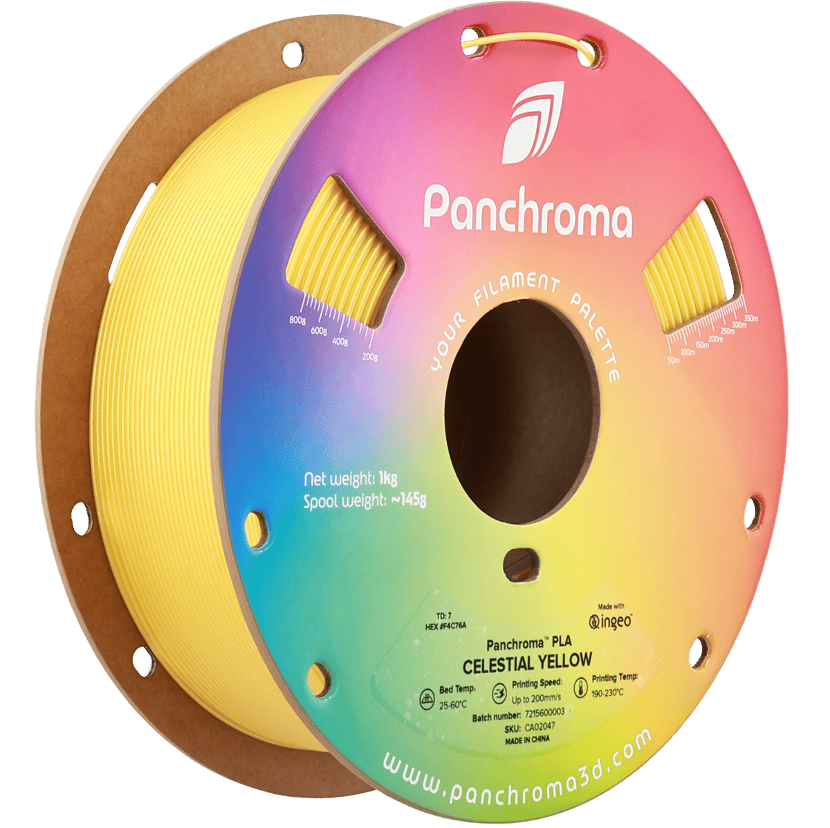 Panchroma PLA Filament Celestial Sarı