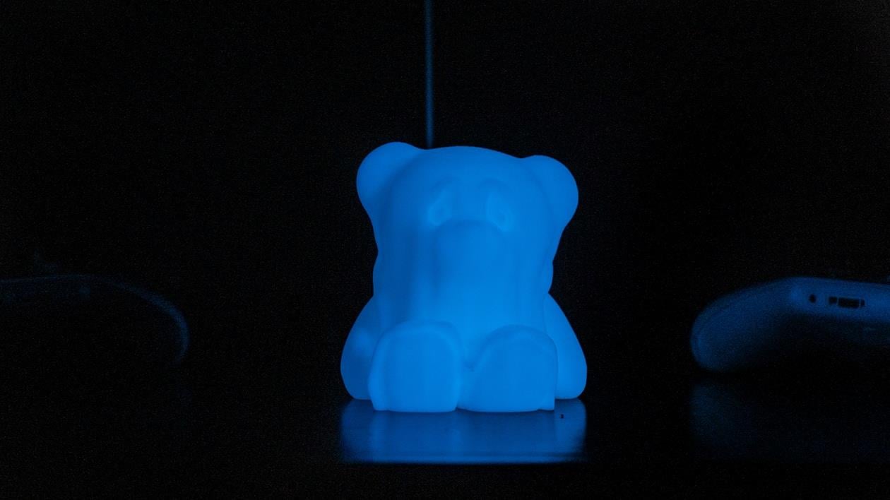 Panchroma PLA Filament Glow Mavi - 1 kg 1.75mm