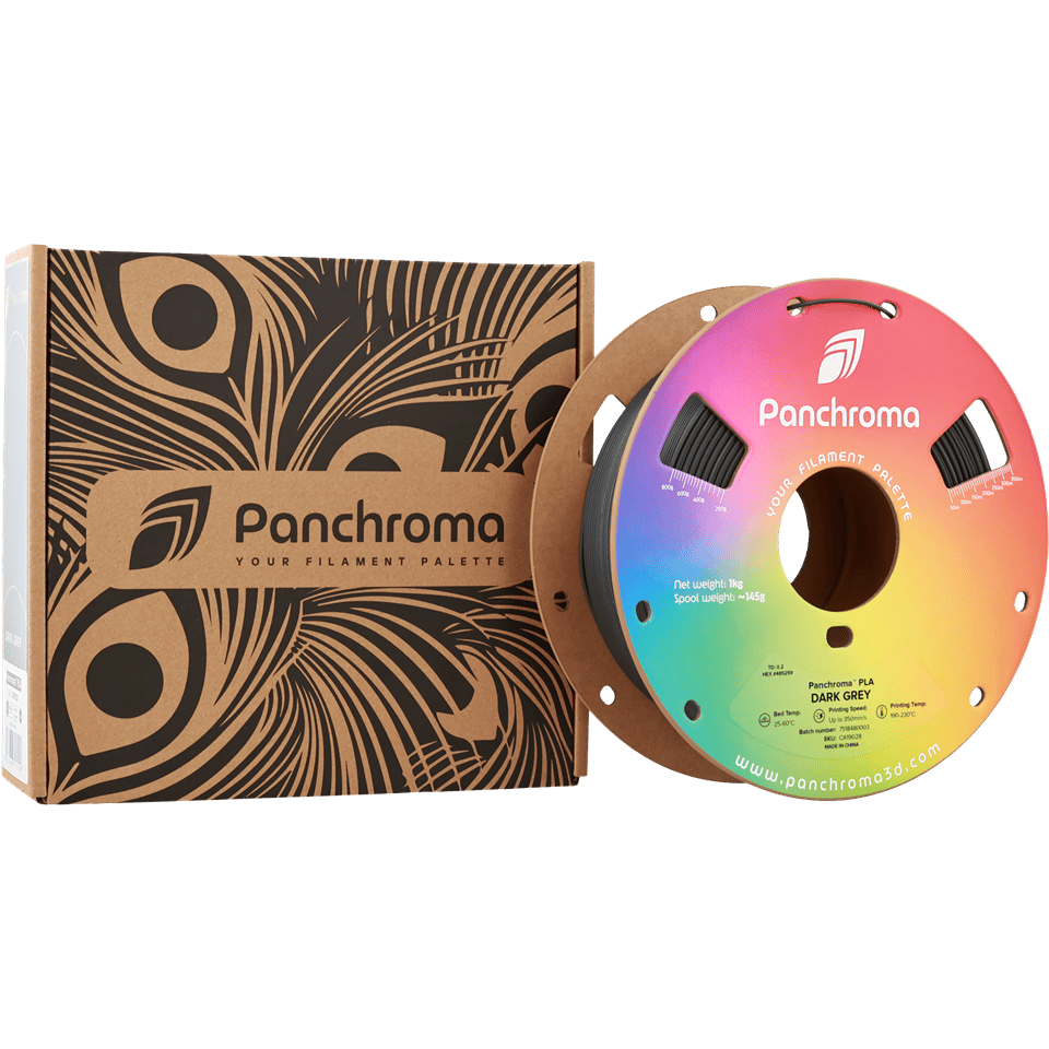 Panchroma PLA Filament Koyu Gri