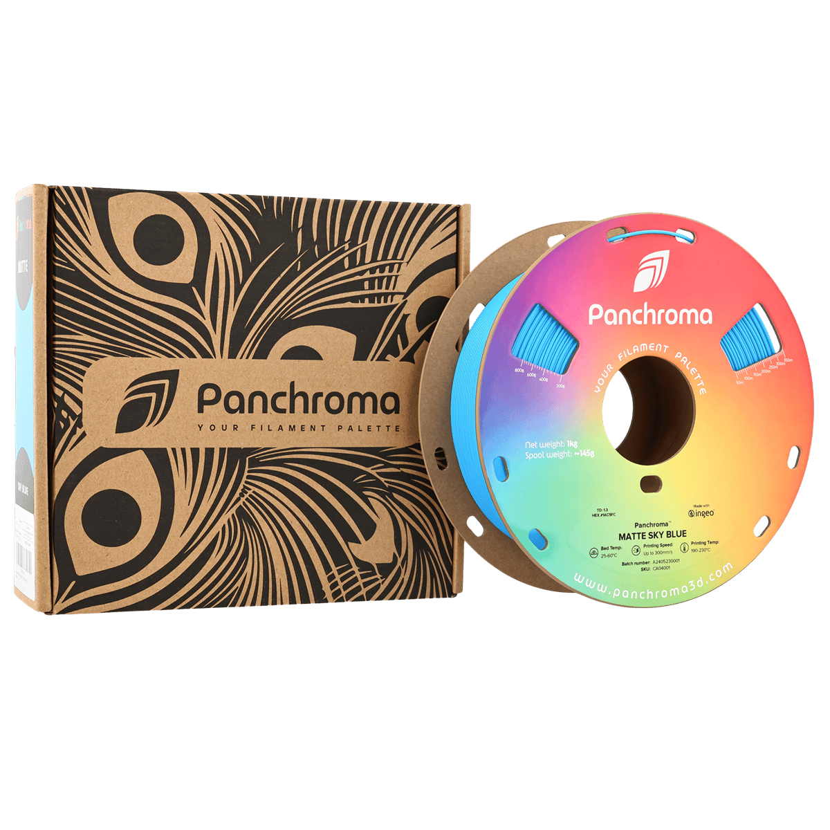 Panchroma PLA Filament Mat Gökyüzü Mavi – 1 kg 1.75mm