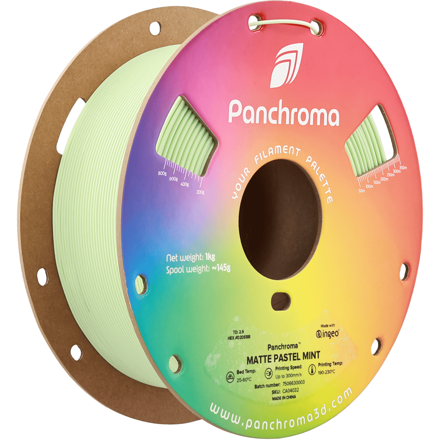 Panchroma PLA Filament Mat Pastel Nane – 1 kg 1.75mm