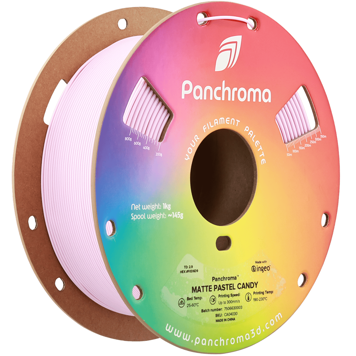 Panchroma PLA Filament Mat Pastel Şeker – 1 kg 1.75mm