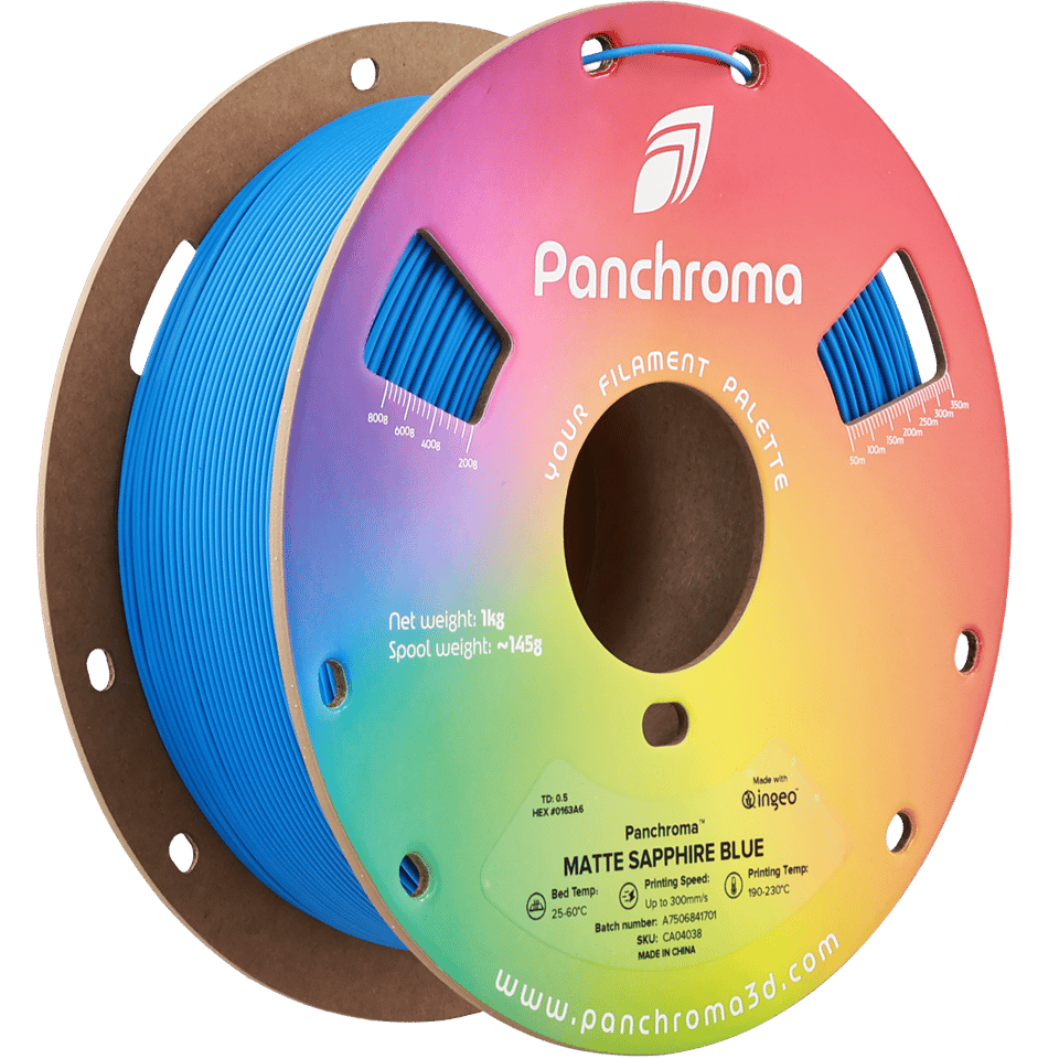 Panchroma PLA Filament Mat Safir Mavi – 1 kg 1.75mm