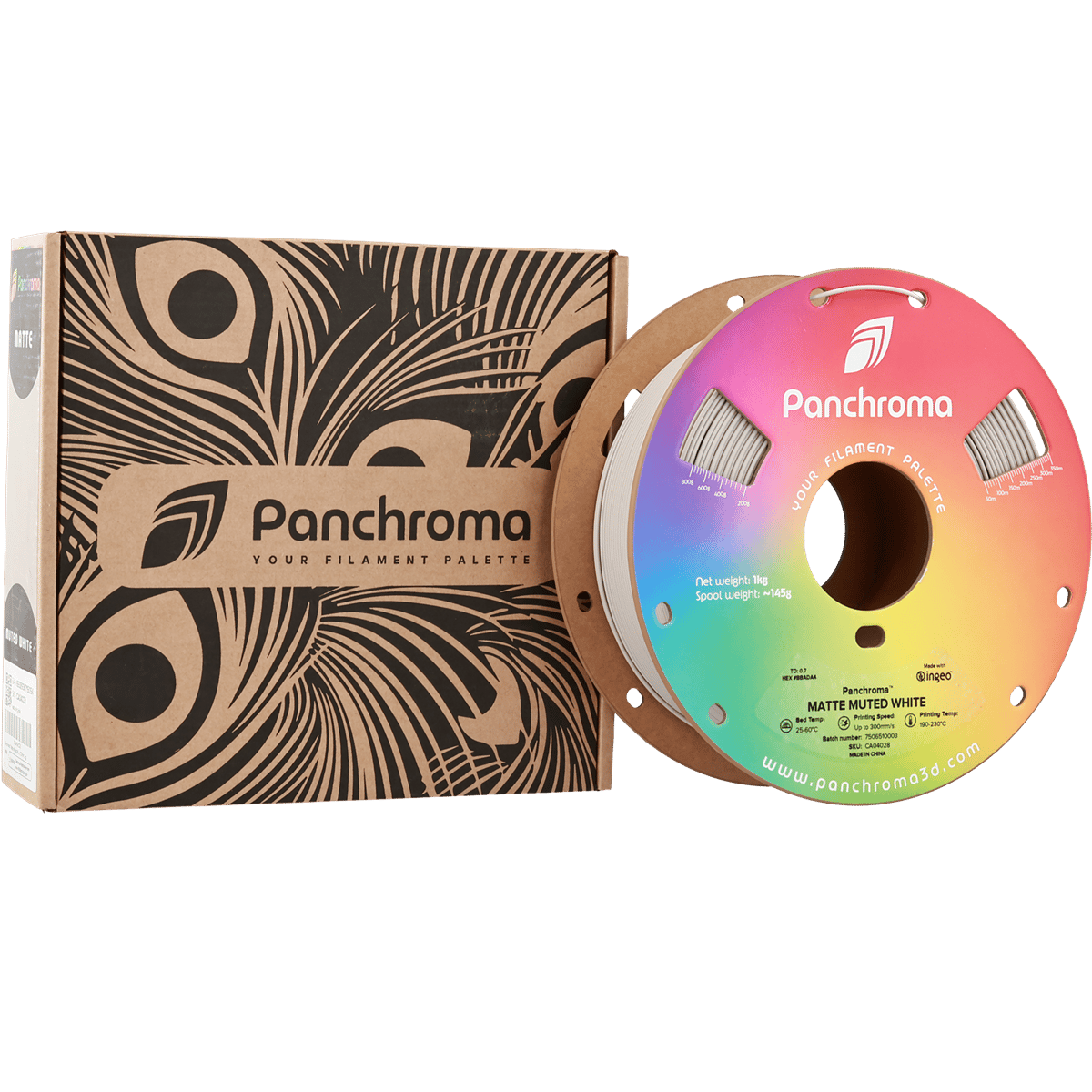 Panchroma PLA Filament Mat Yumuşak Beyaz – 1 kg 1.75mm