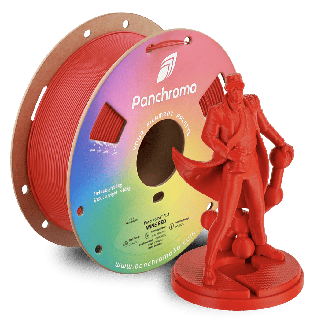 Panchroma PLA Filament Şarap Kırmızı