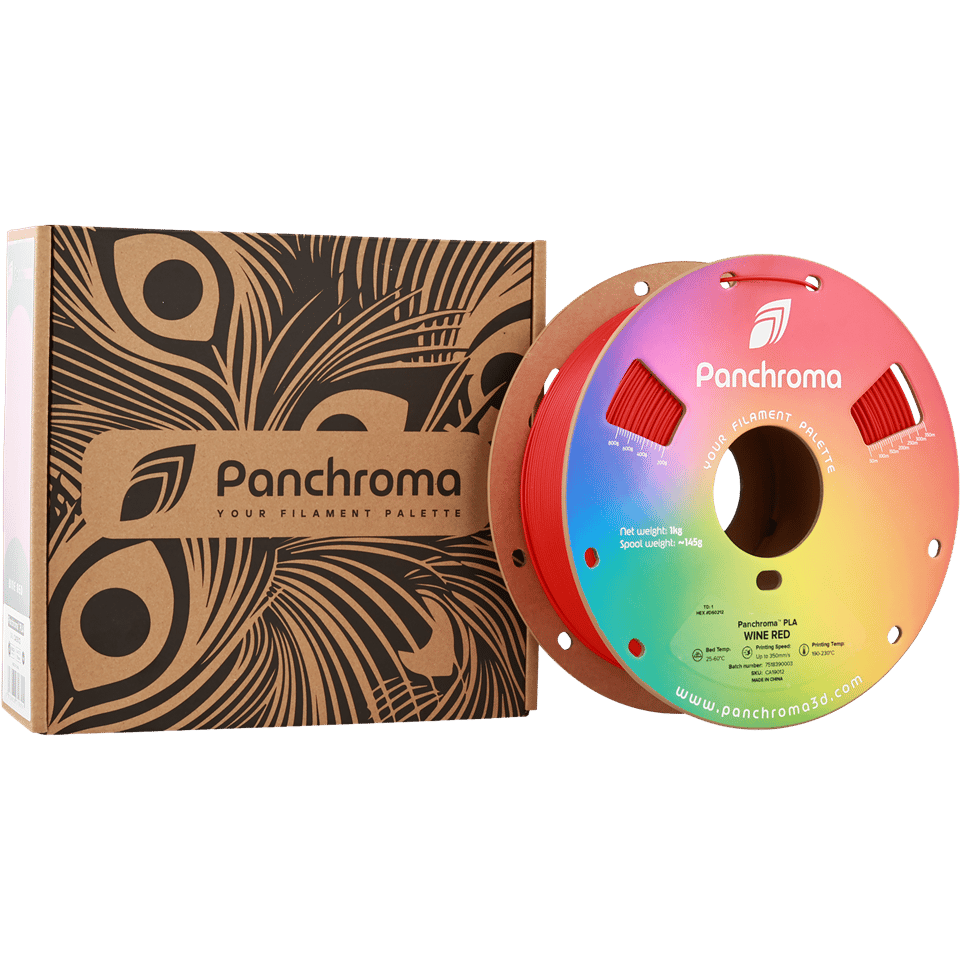 Panchroma PLA Filament Şarap Kırmızı