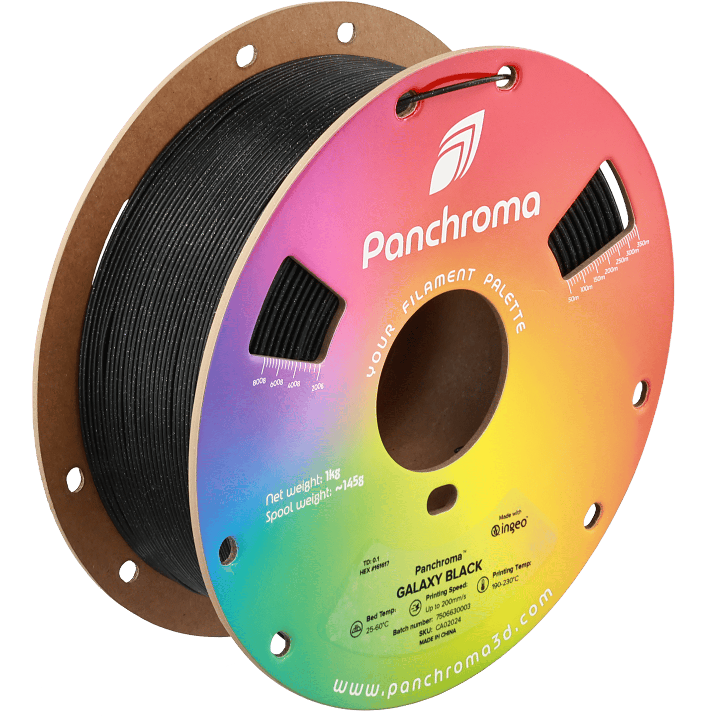 Panchroma PLA Galaxy Filament Siyah
