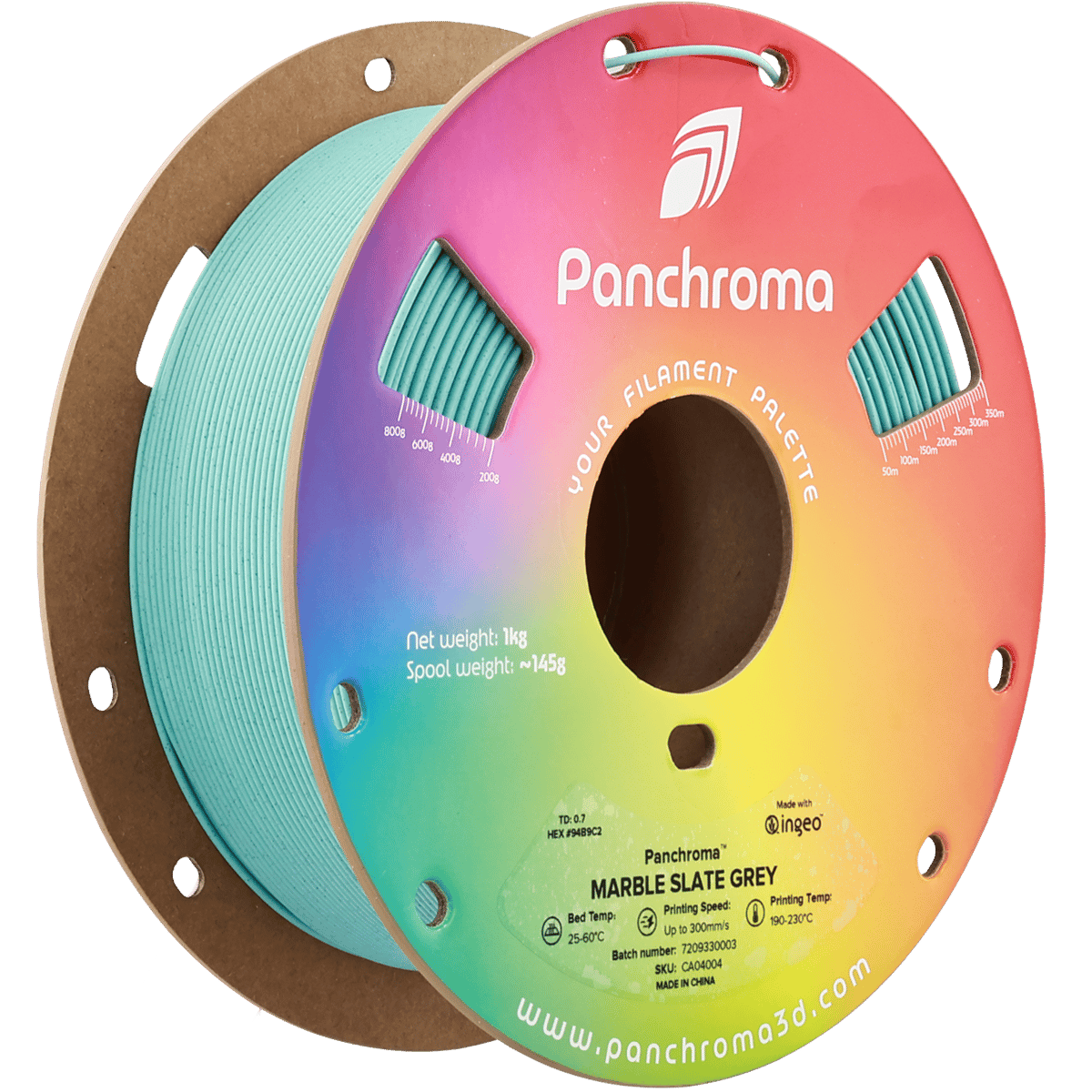 Panchroma PLA Marble Filament Arduvaz Gri - 1 kg 1.75mm