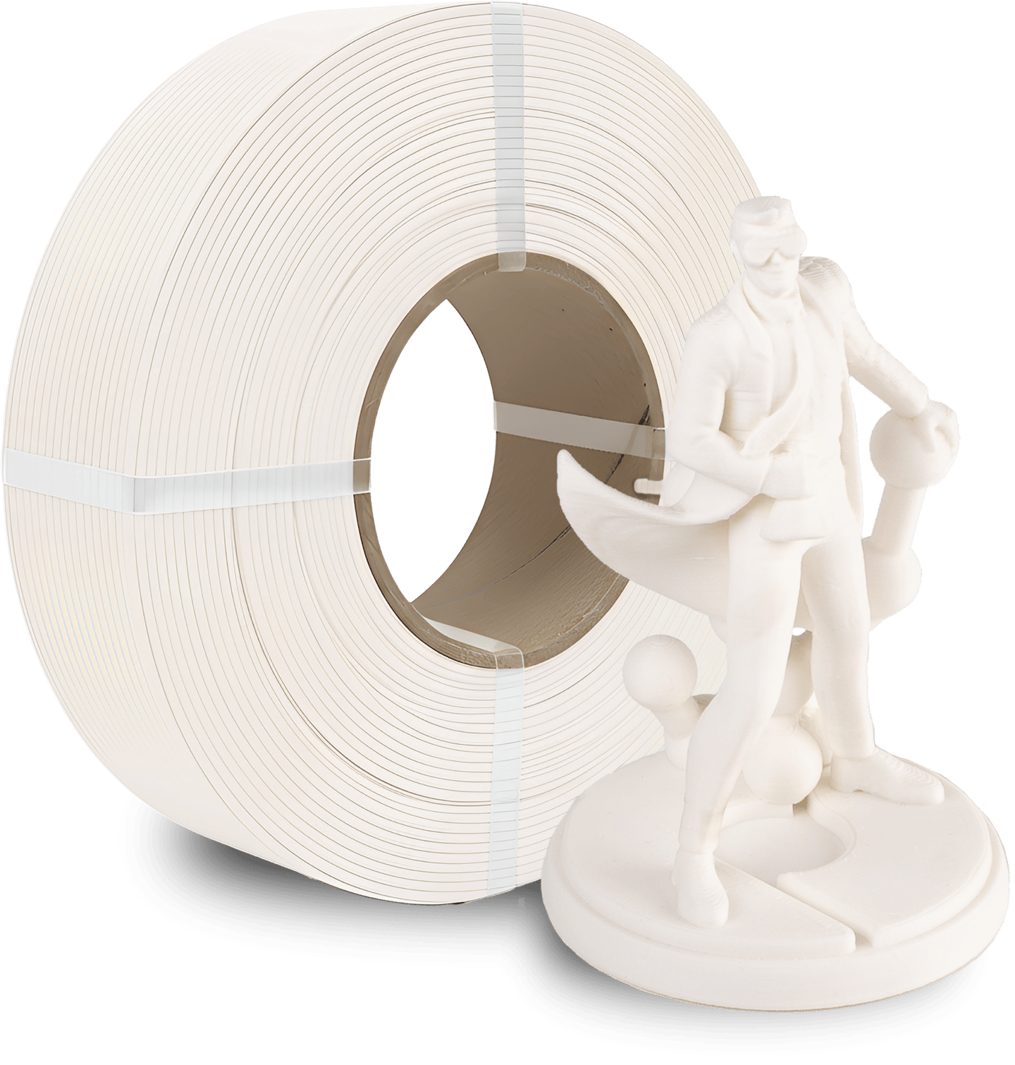 Panchroma PLA Refill – Mat Pamuk Beyaz Filament