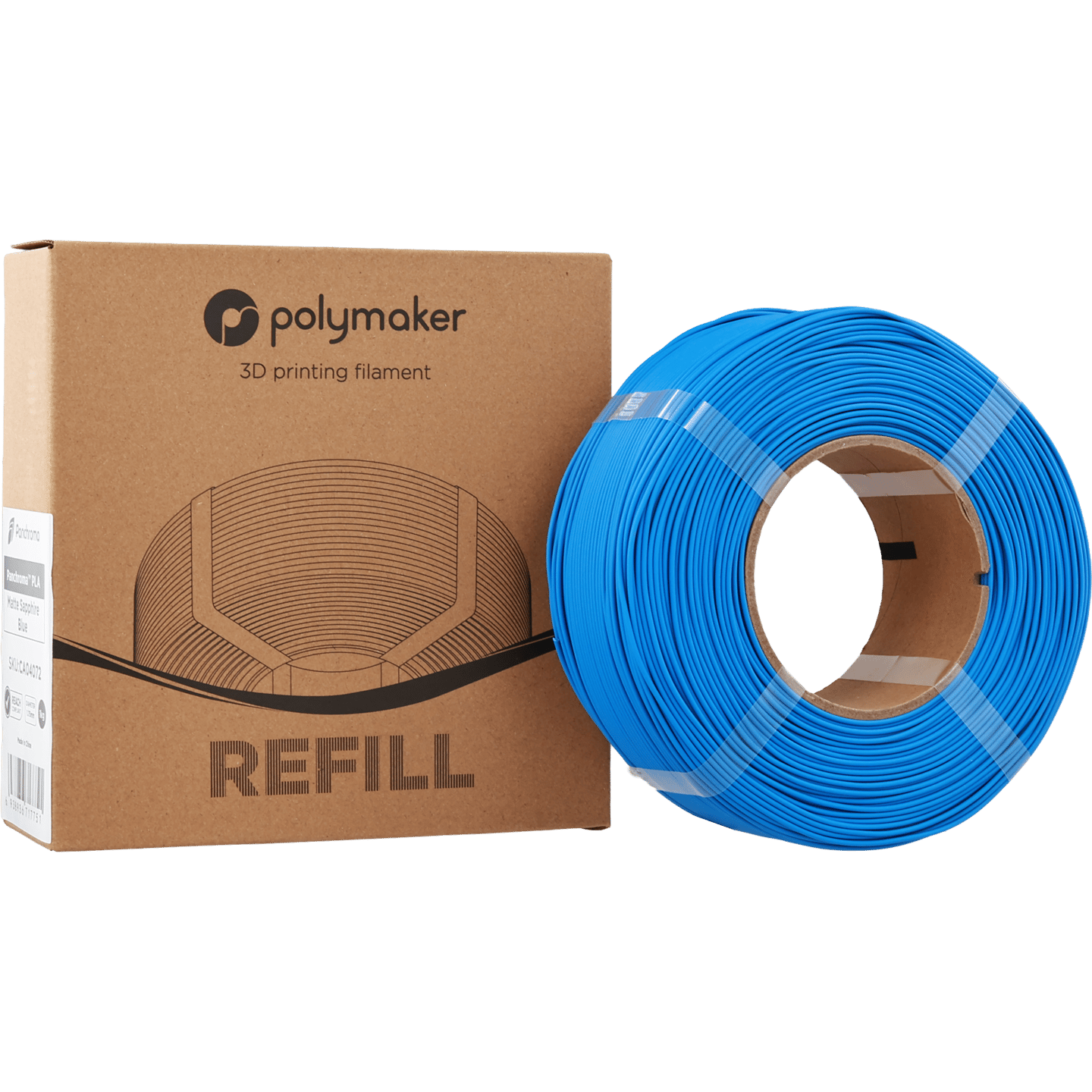 Panchroma PLA Refill – Mat Safir Mavi Filament