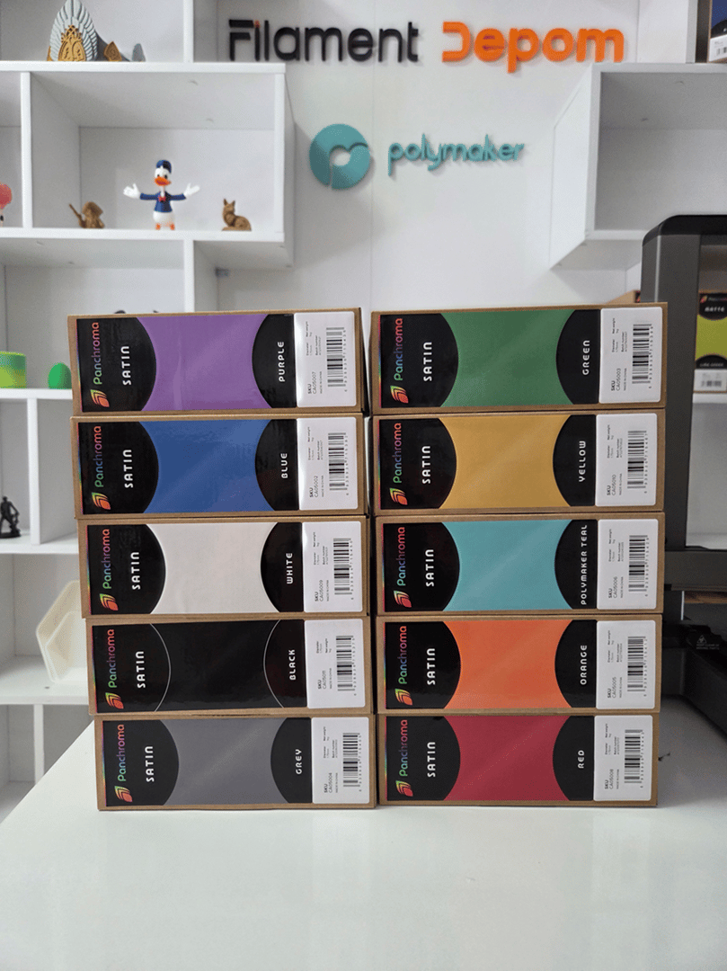 Panchroma PLA Saten Filament 10'lu Paket