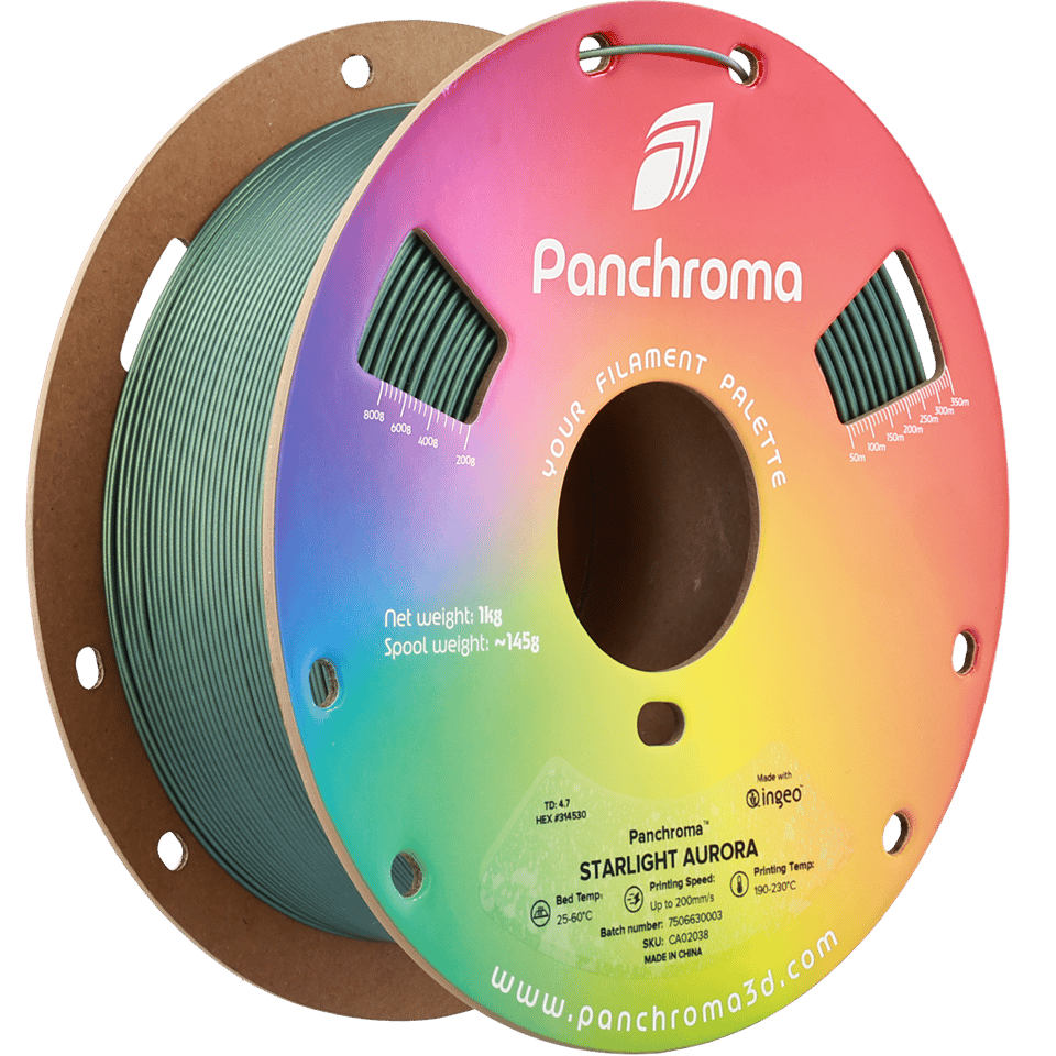 Panchroma PLA Starlight Filament Aurora