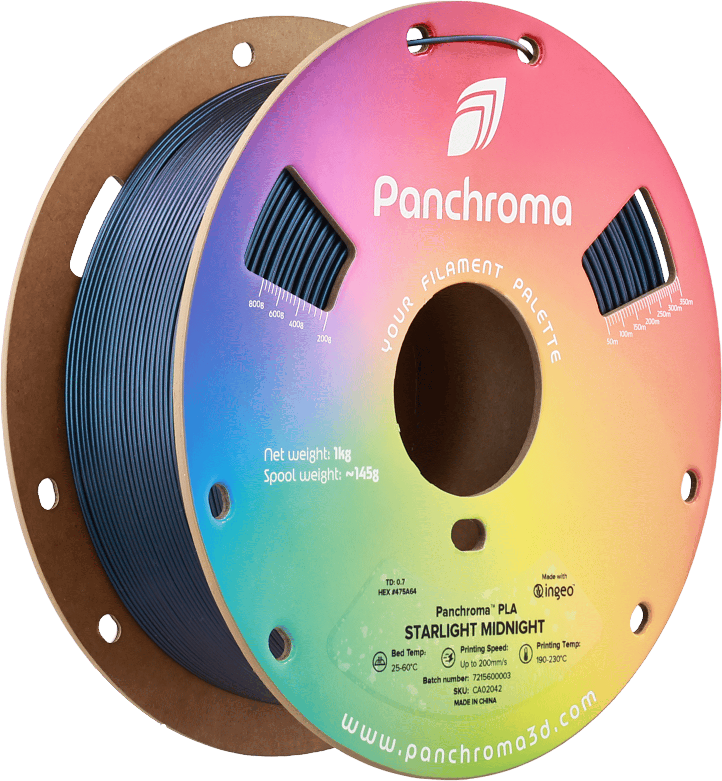 Panchroma PLA Starlight Filament Gece Yarısı