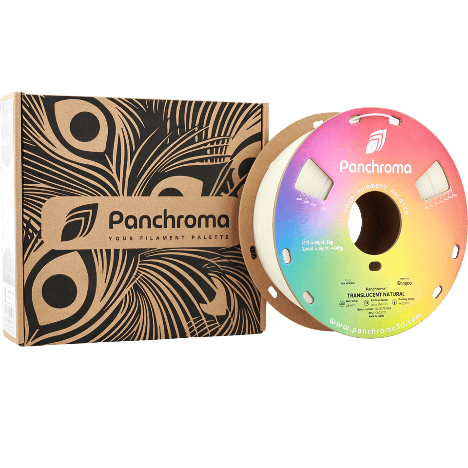 Panchroma PLA Translucent Filament Natürel