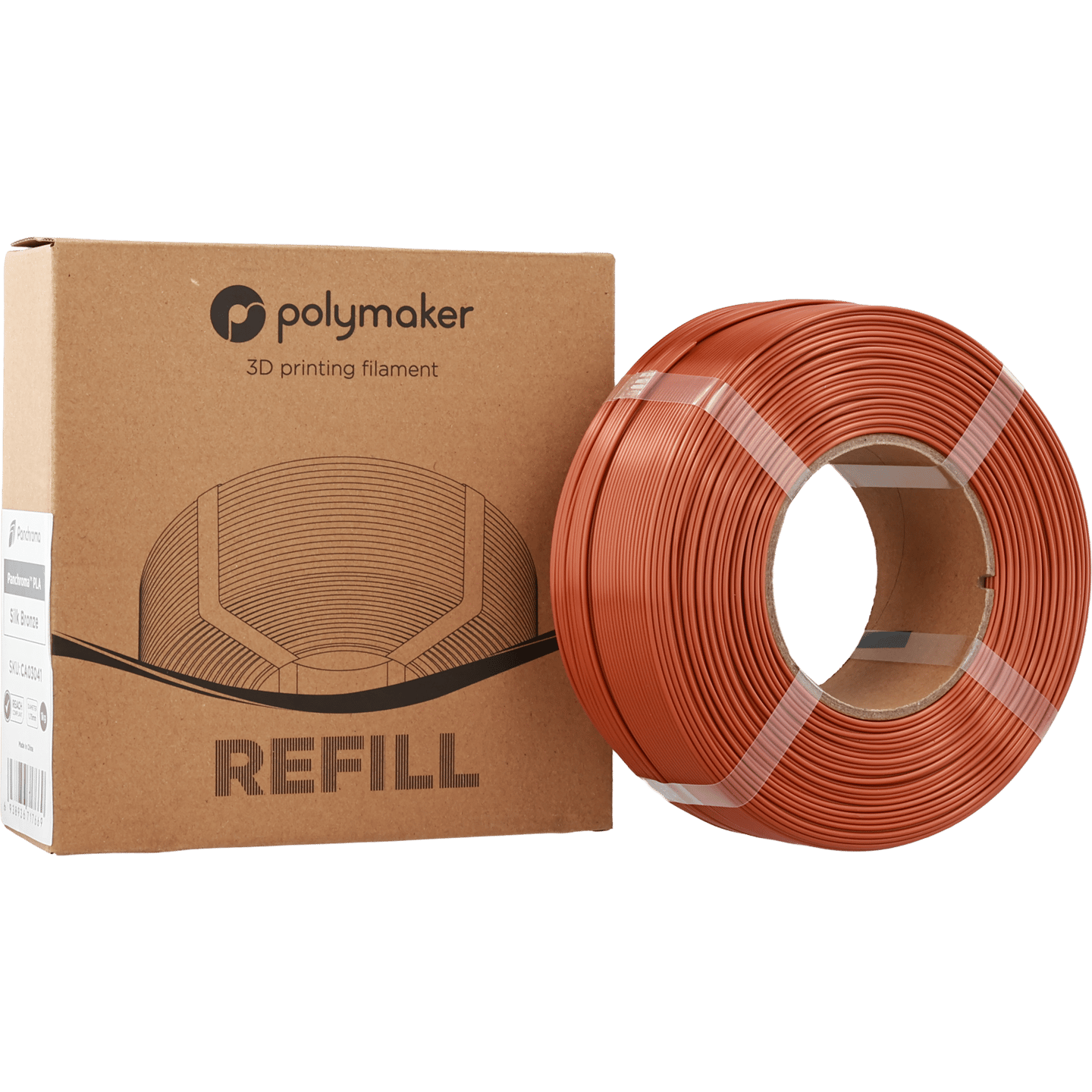 Panchroma Refill Silk PLA Bronz Filament - 1kg 1.75mm