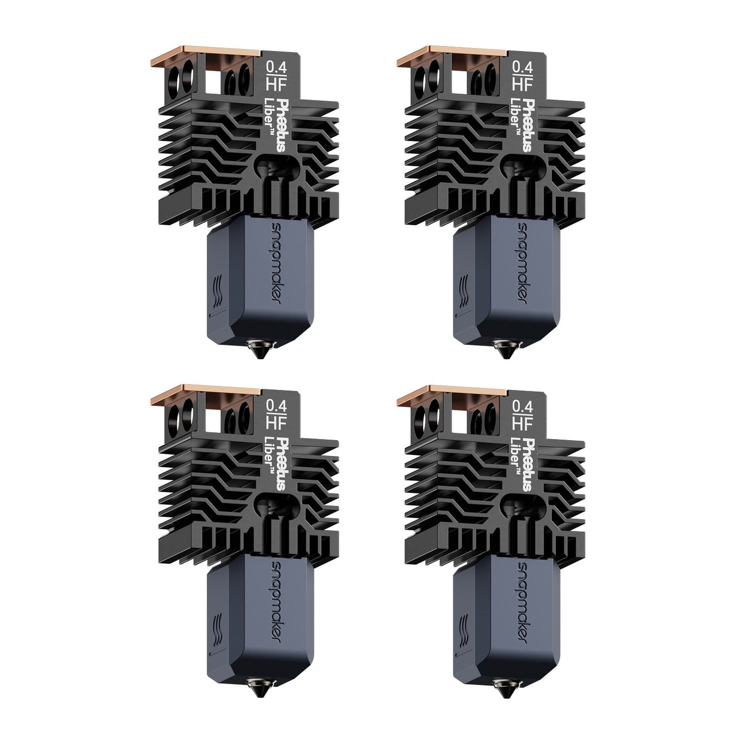 Phaetus Snapmaker U1 0.4mm Liber Hotend - Dörtlü