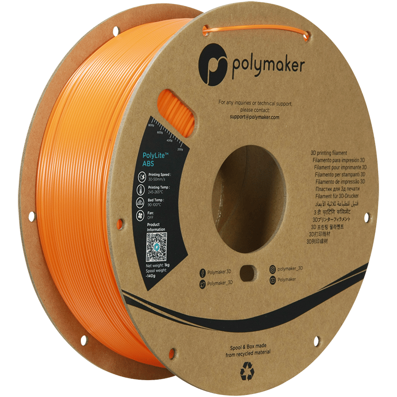 PolyLite ABS Filament Turuncu - 1 kg 1.75mm