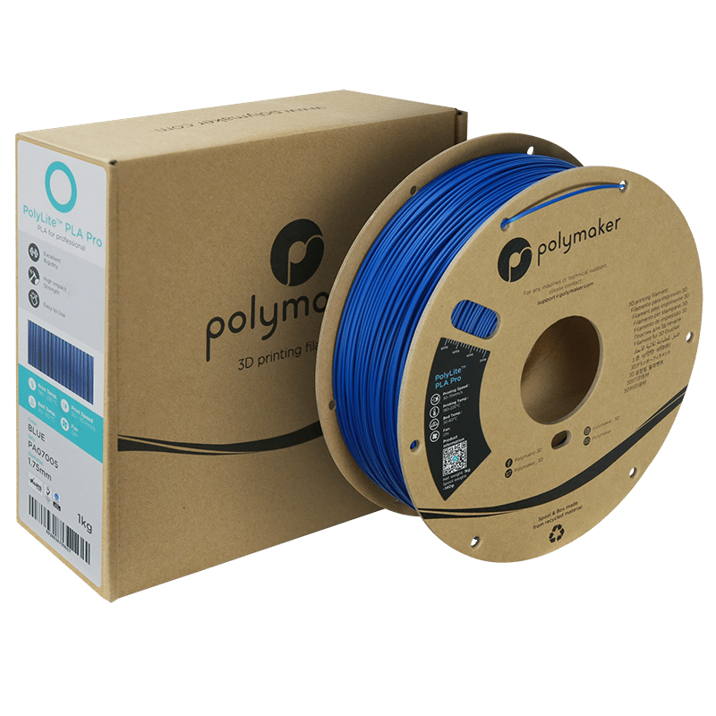 PolyLite PLA Pro Filament Mavi - Dayanıklı ve Kolay Baskı