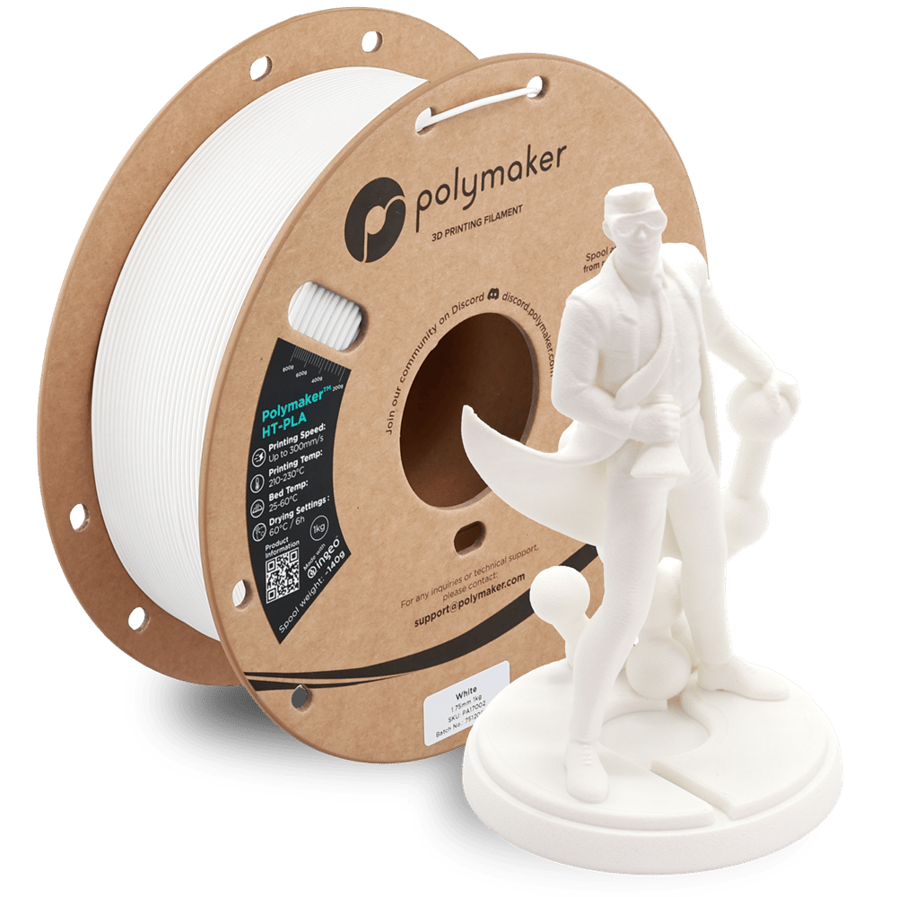 Polymaker HT-PLA Filament Beyaz
