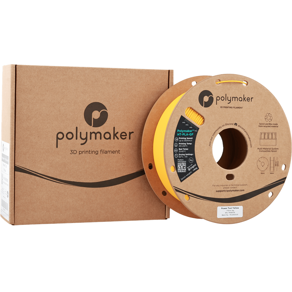 Polymaker HT-PLA-GF Filament Endüstriyel Sarı