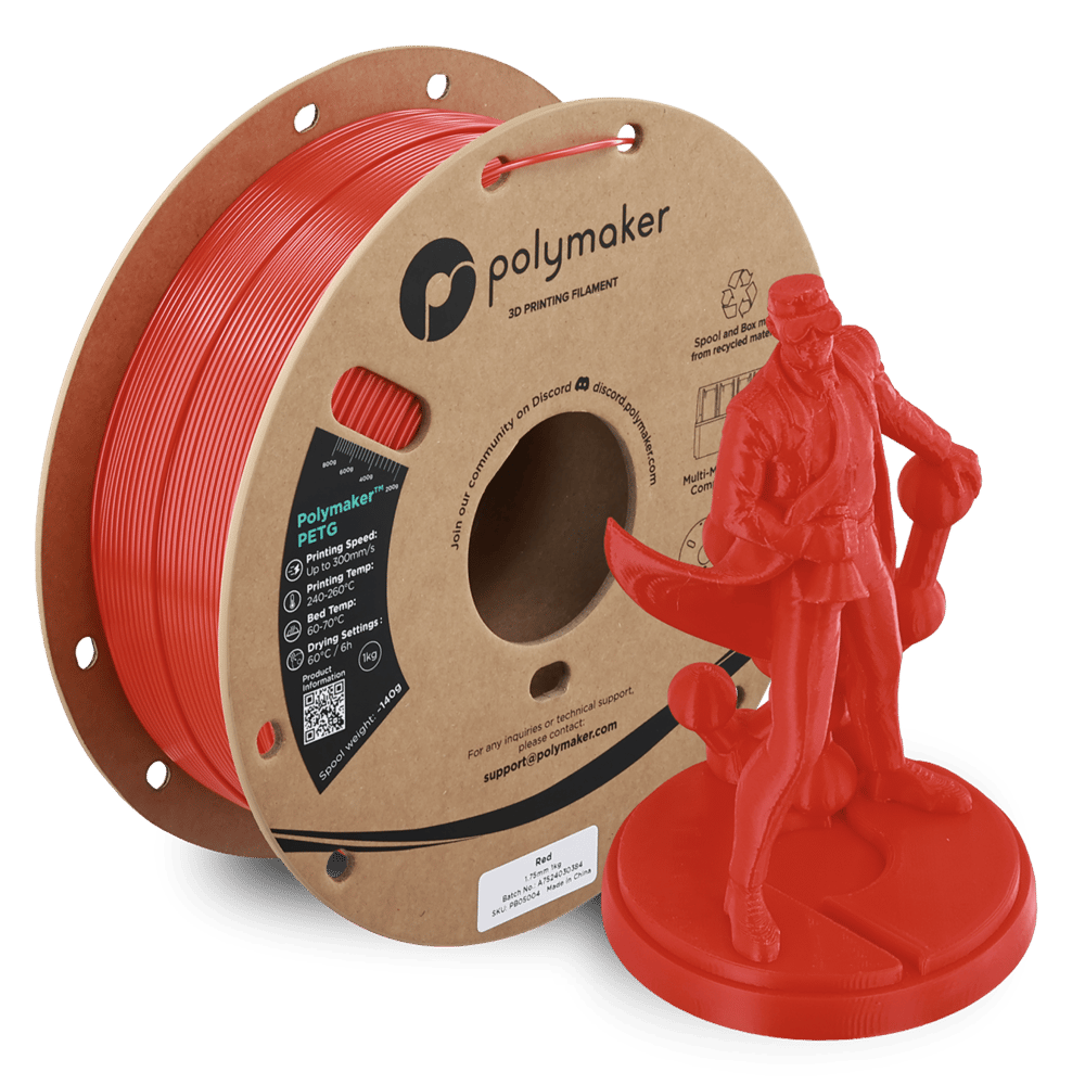 Polymaker PETG Filament Kırmızı
