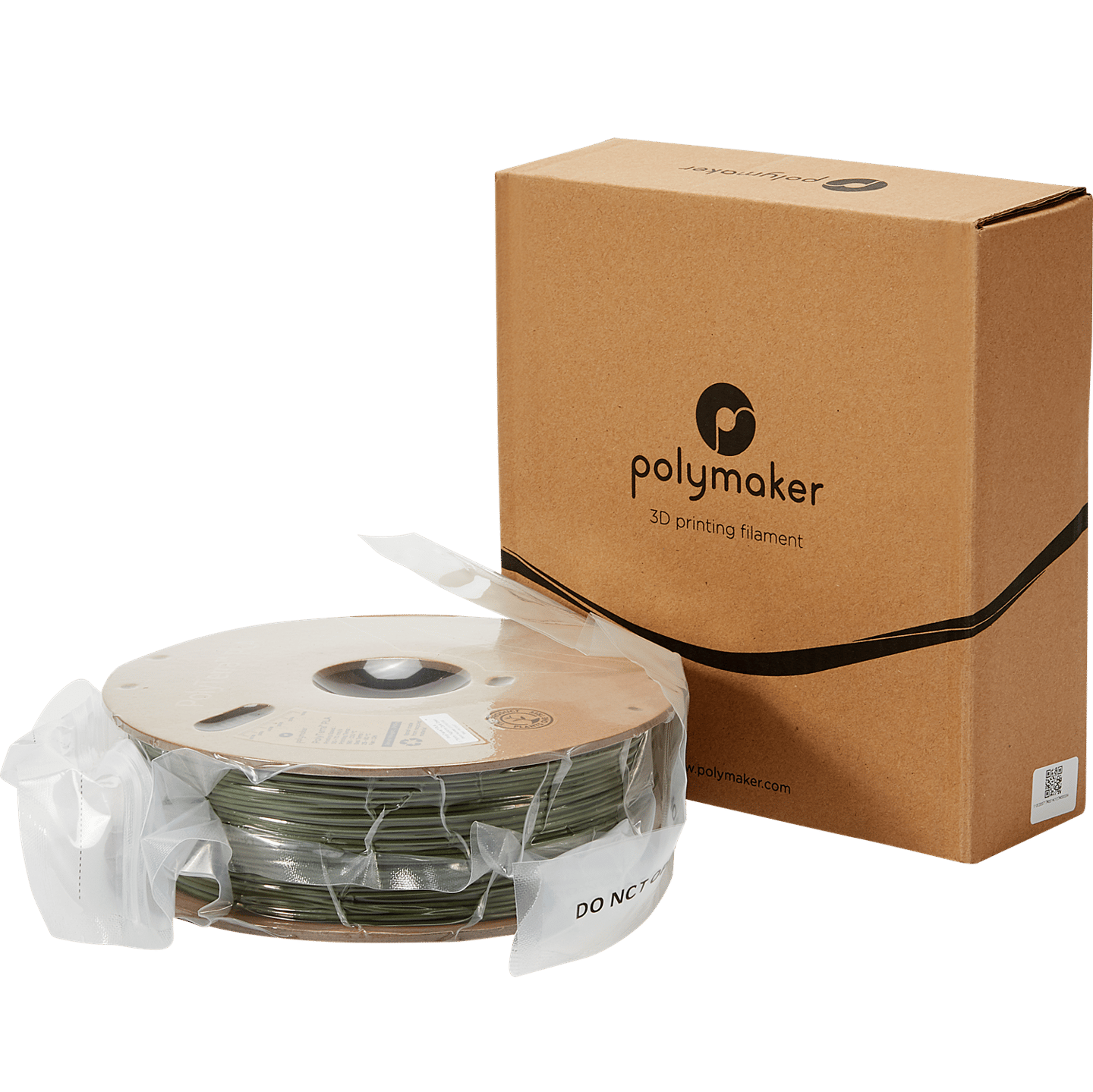 PolyTerra PLA Filament Askeri Koyu Yeşil - 1 kg 1.75mm