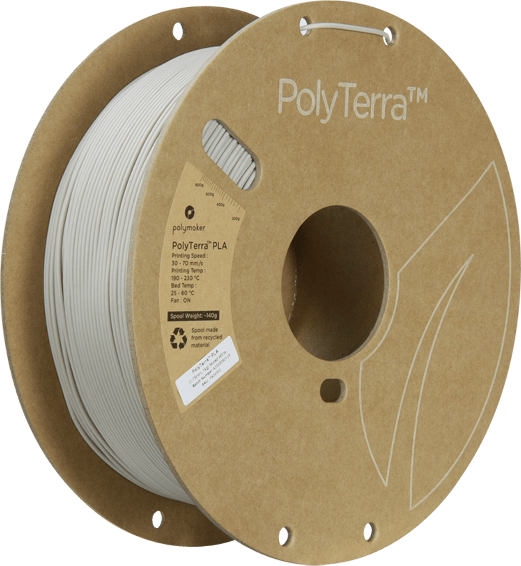 PolyTerra PLA Filament Yumuşak Beyaz