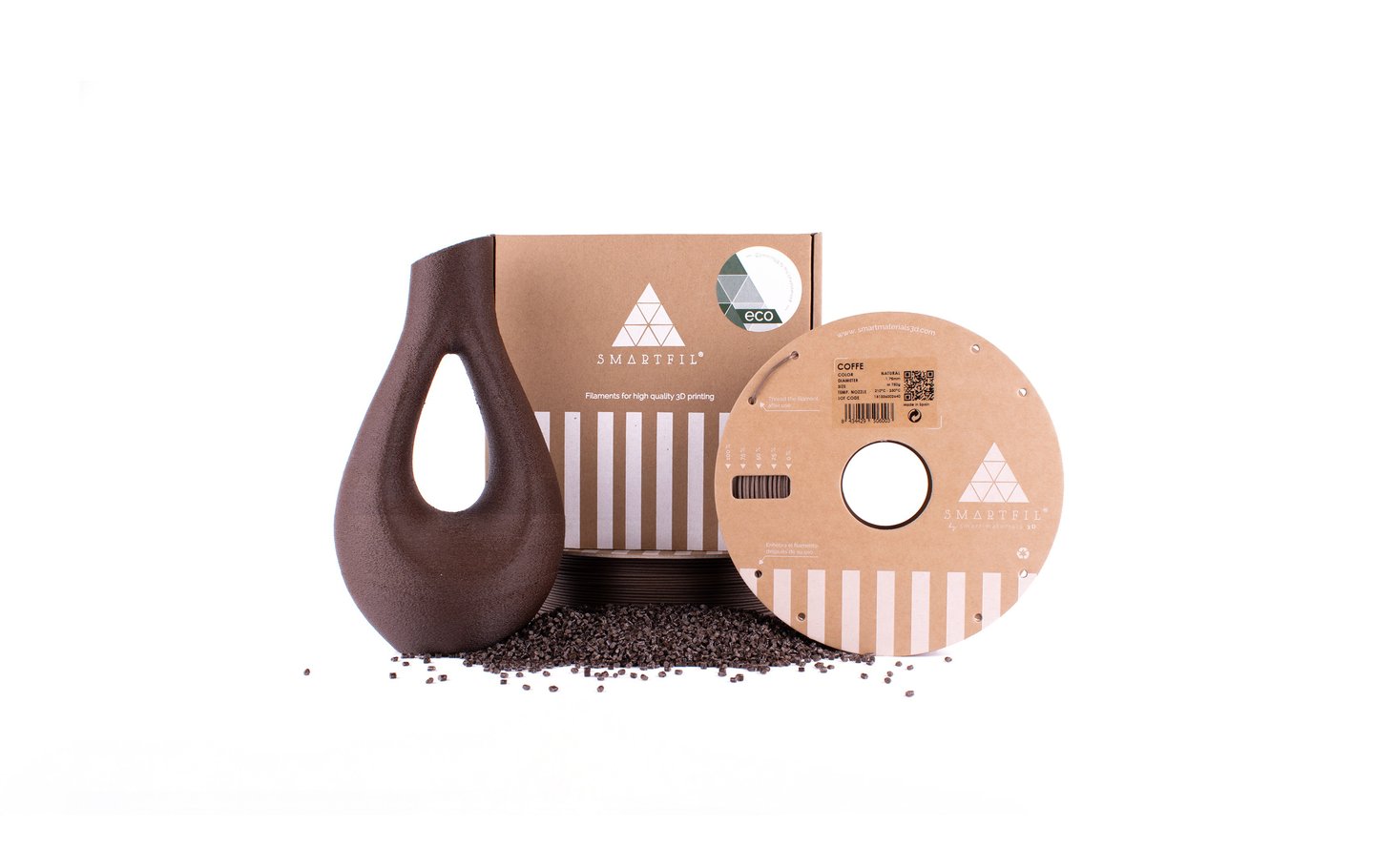 Smartfil Kahve Katkılı PLA Filament - 1 kg 1.75mm