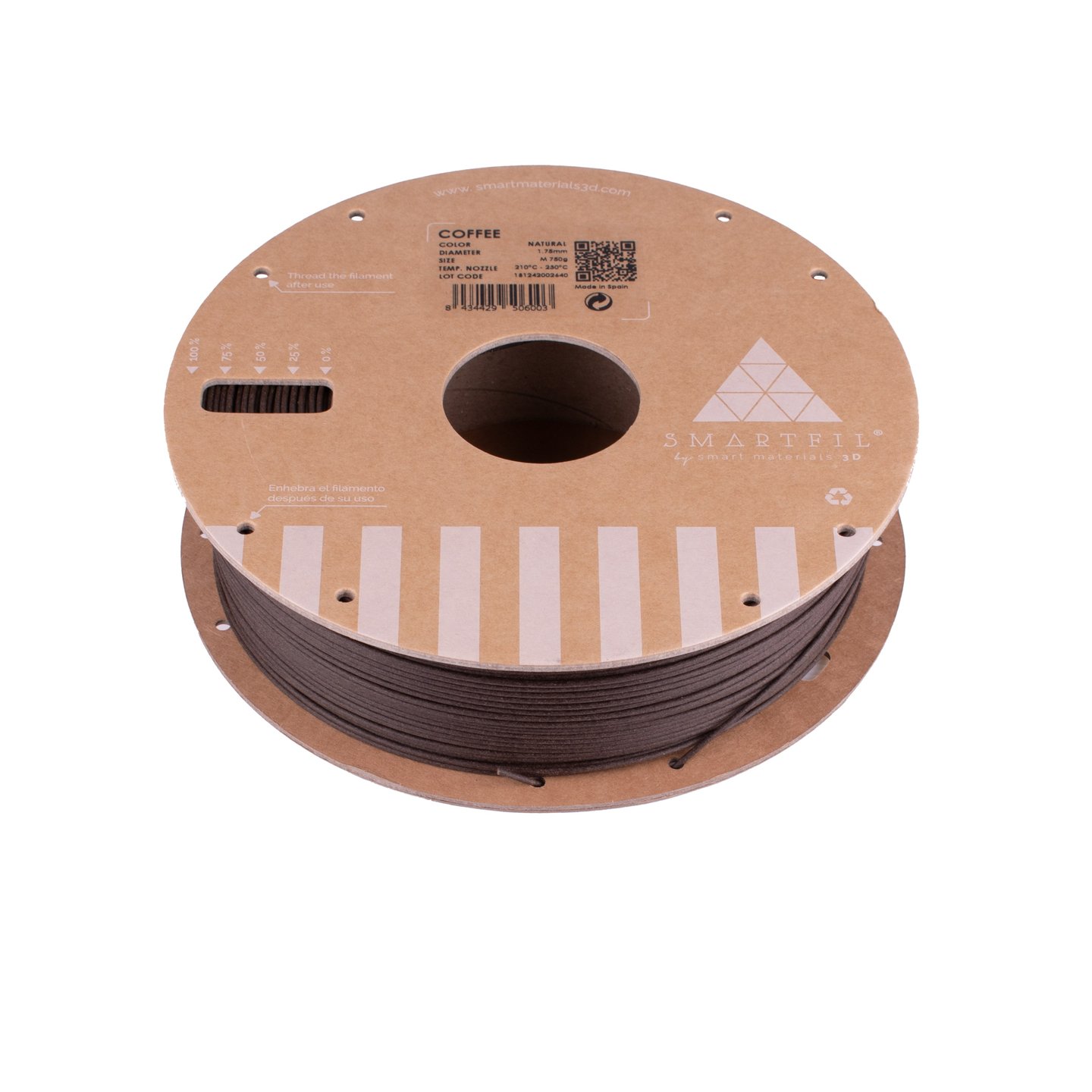 Smartfil Kahve Katkılı PLA Filament - 1 kg 1.75mm